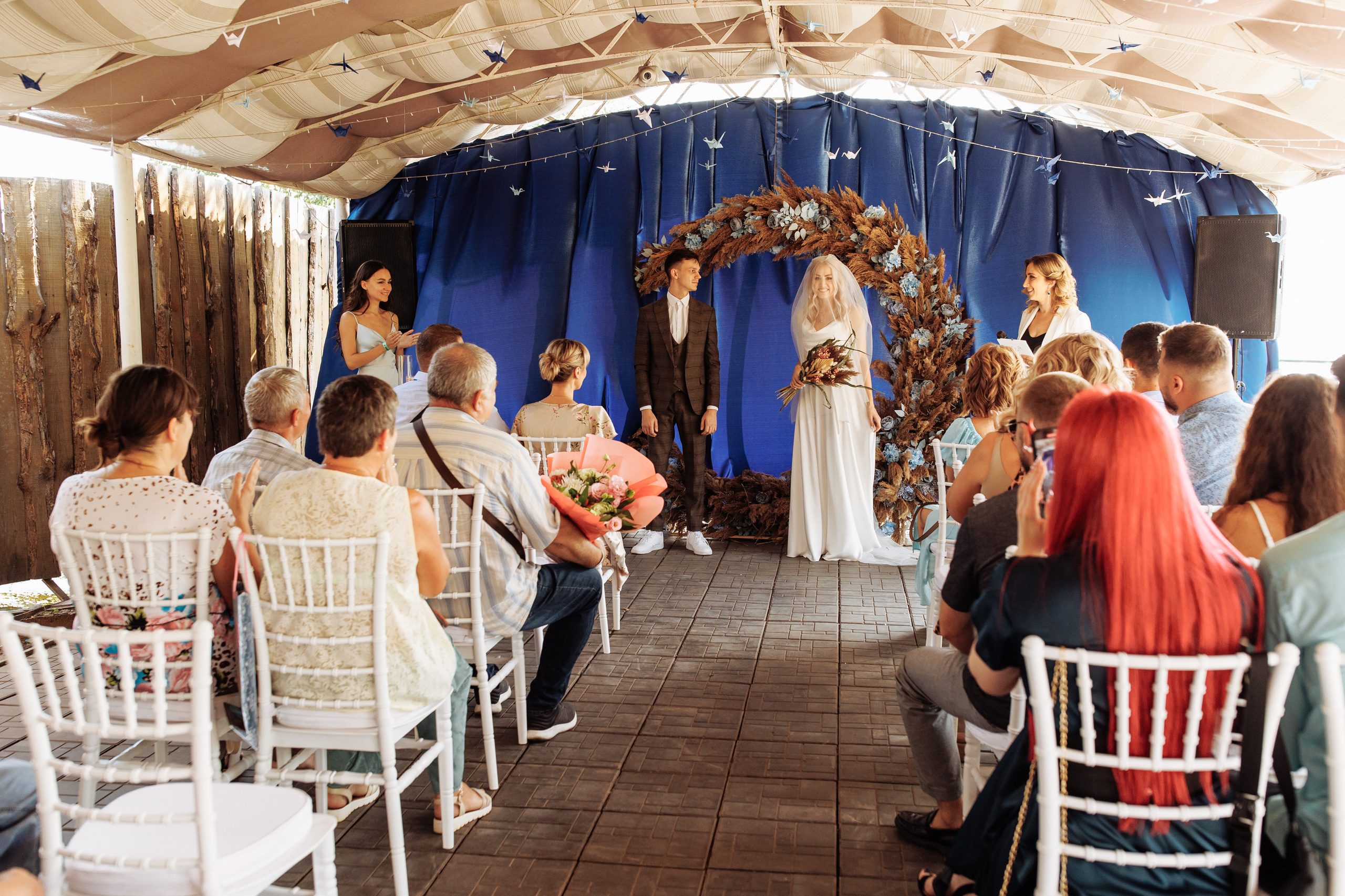 Дарья и Максим (выездная церемония). Свадебный и портретный фотограф в Запорожье Украина Elena Marshall