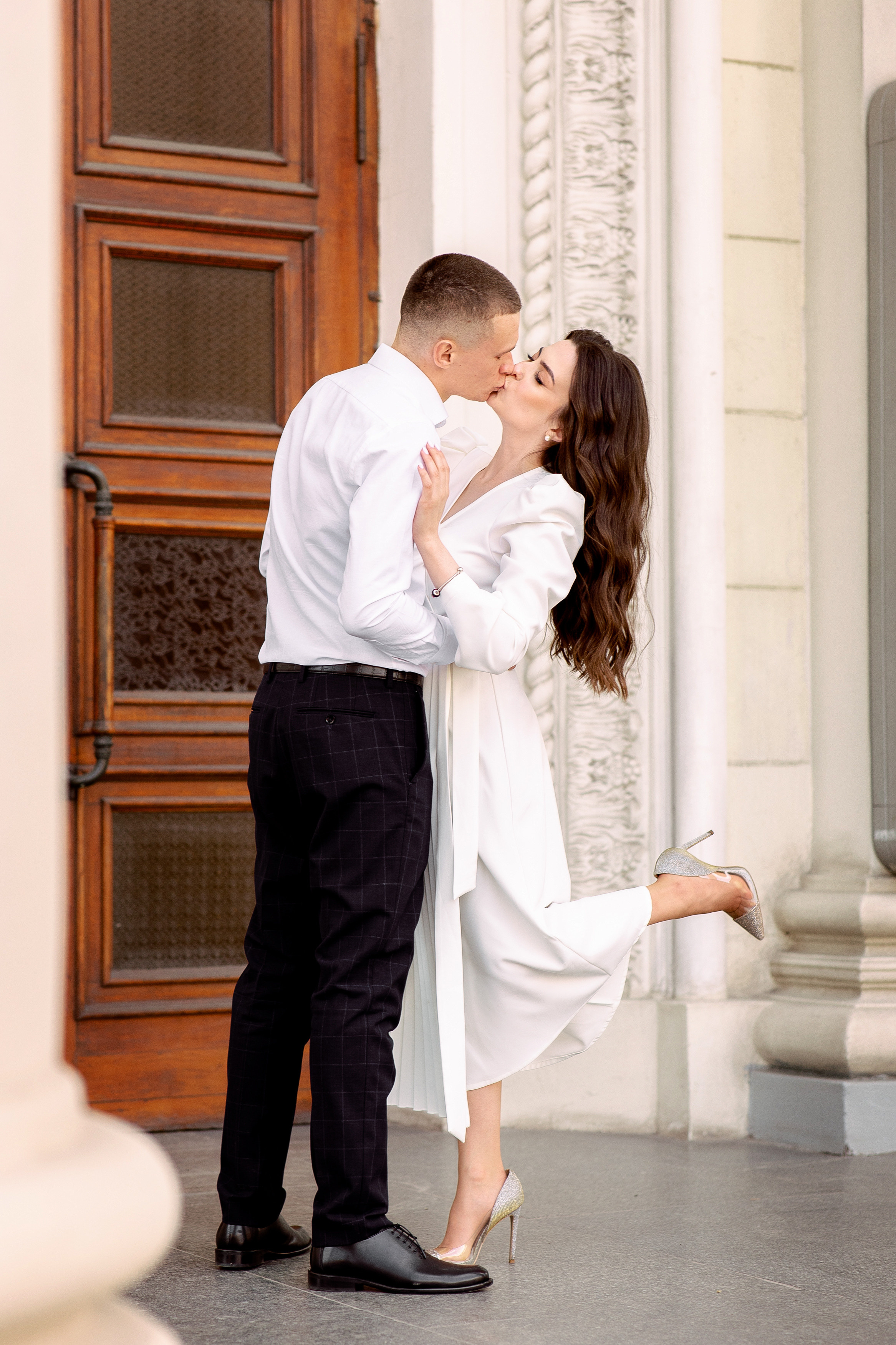 Лиза и Саша. Свадебный и портретный фотограф в Запорожье Украина Elena Marshall