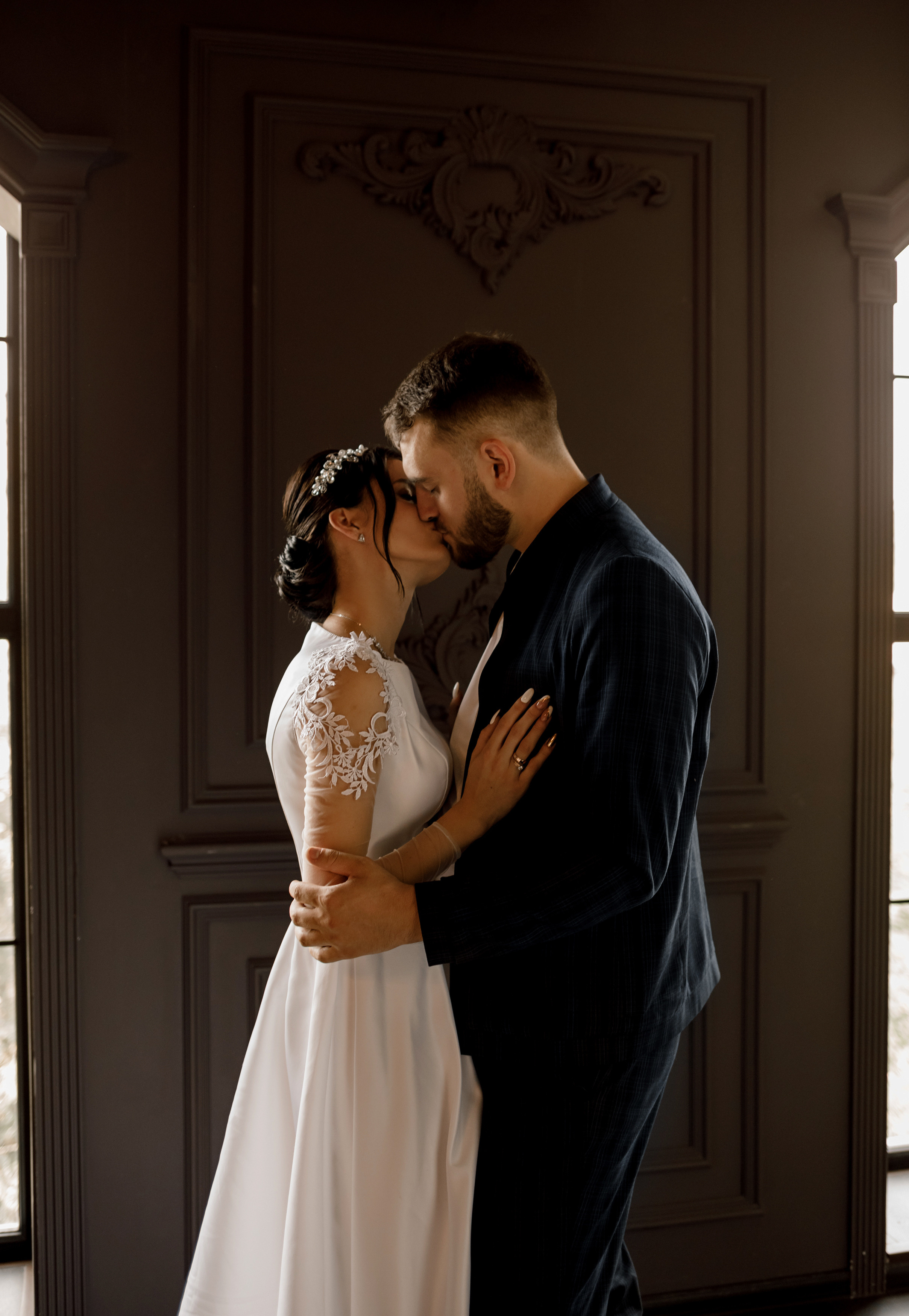 Алина и Дмитрий. Свадебный и портретный фотограф в Запорожье Украина Elena Marshall