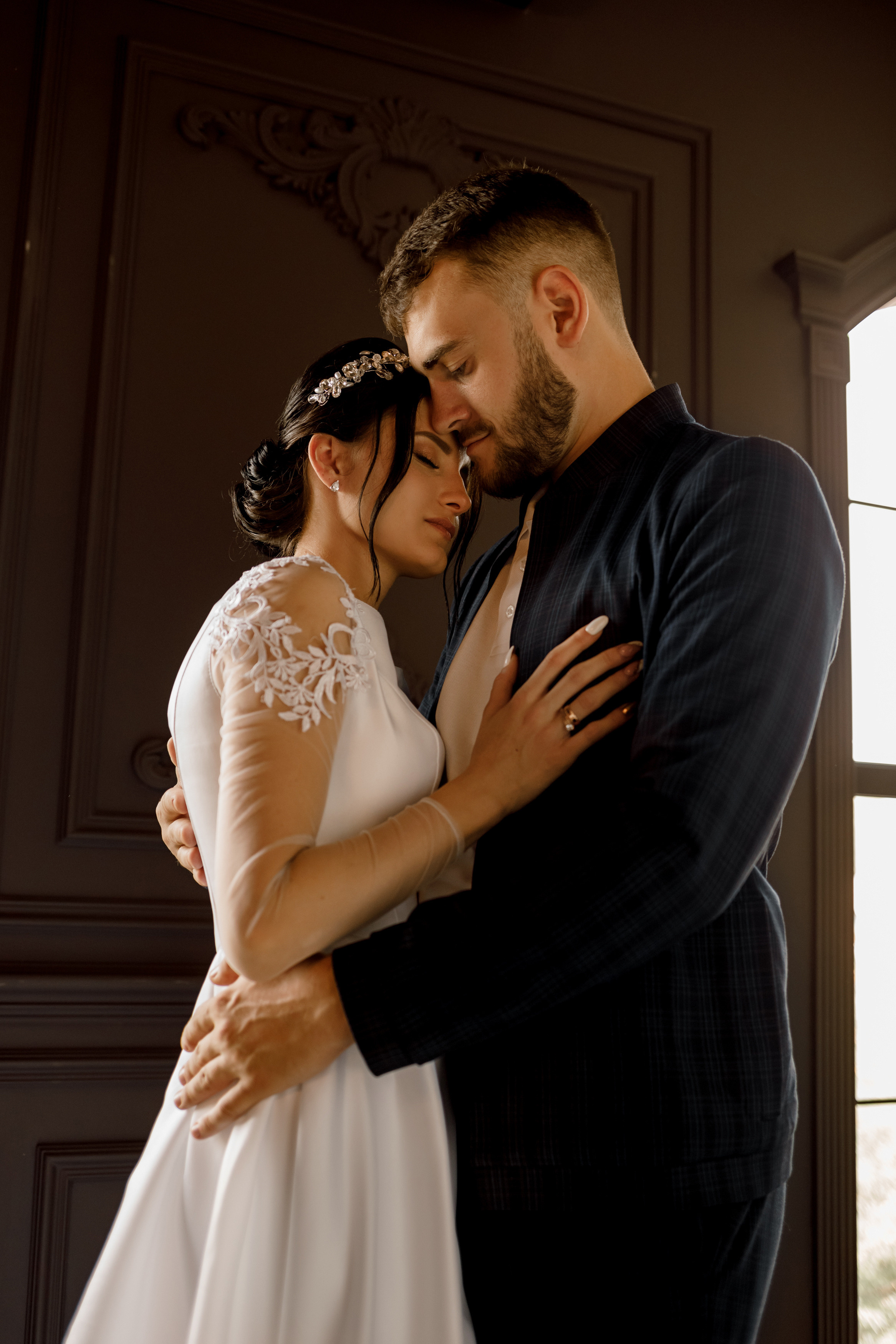 Алина и Дмитрий. Свадебный и портретный фотограф в Запорожье Украина Elena Marshall