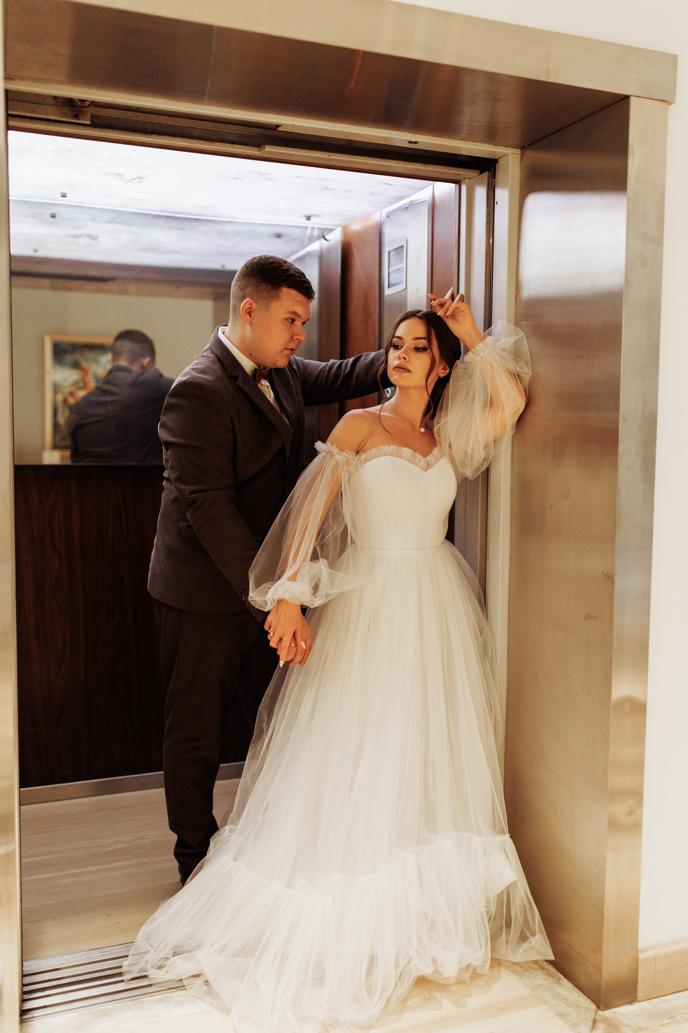 Алина и Артем. Свадебный и портретный фотограф в Запорожье Украина Elena Marshall