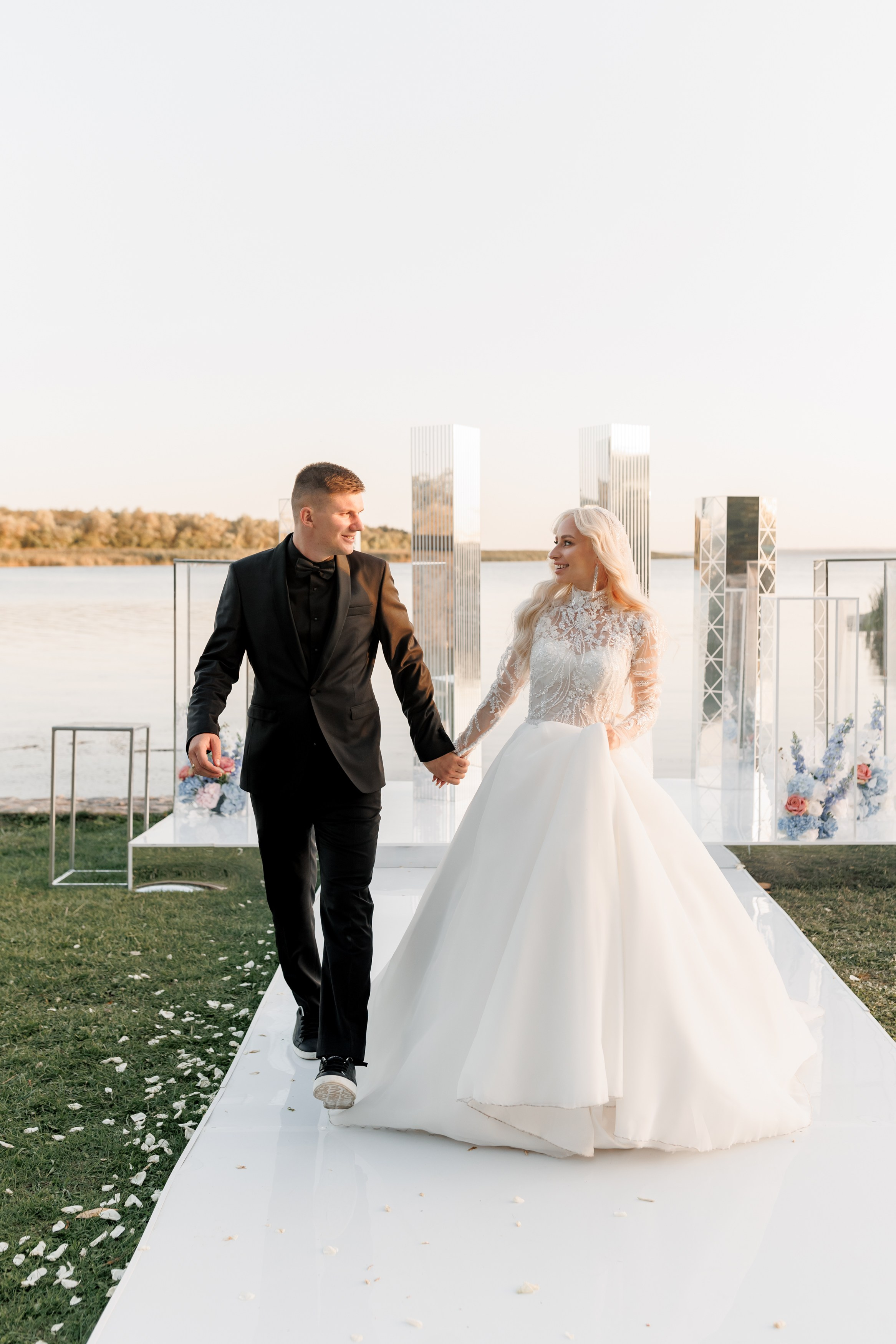 Аня и Дима. Свадебный и портретный фотограф в Запорожье Украина Elena Marshall