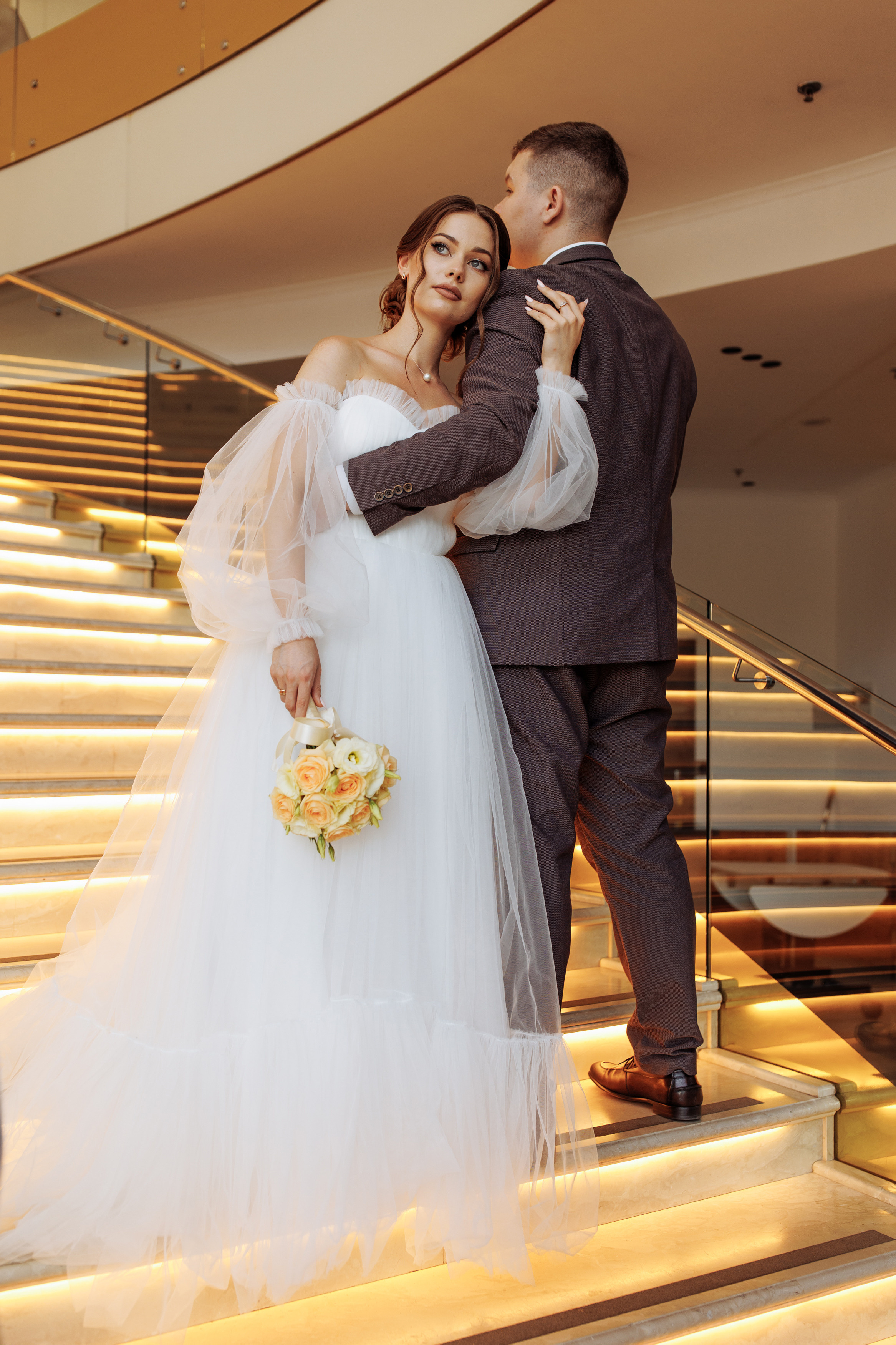 Алина и Артем. Свадебный и портретный фотограф в Запорожье Украина Elena Marshall