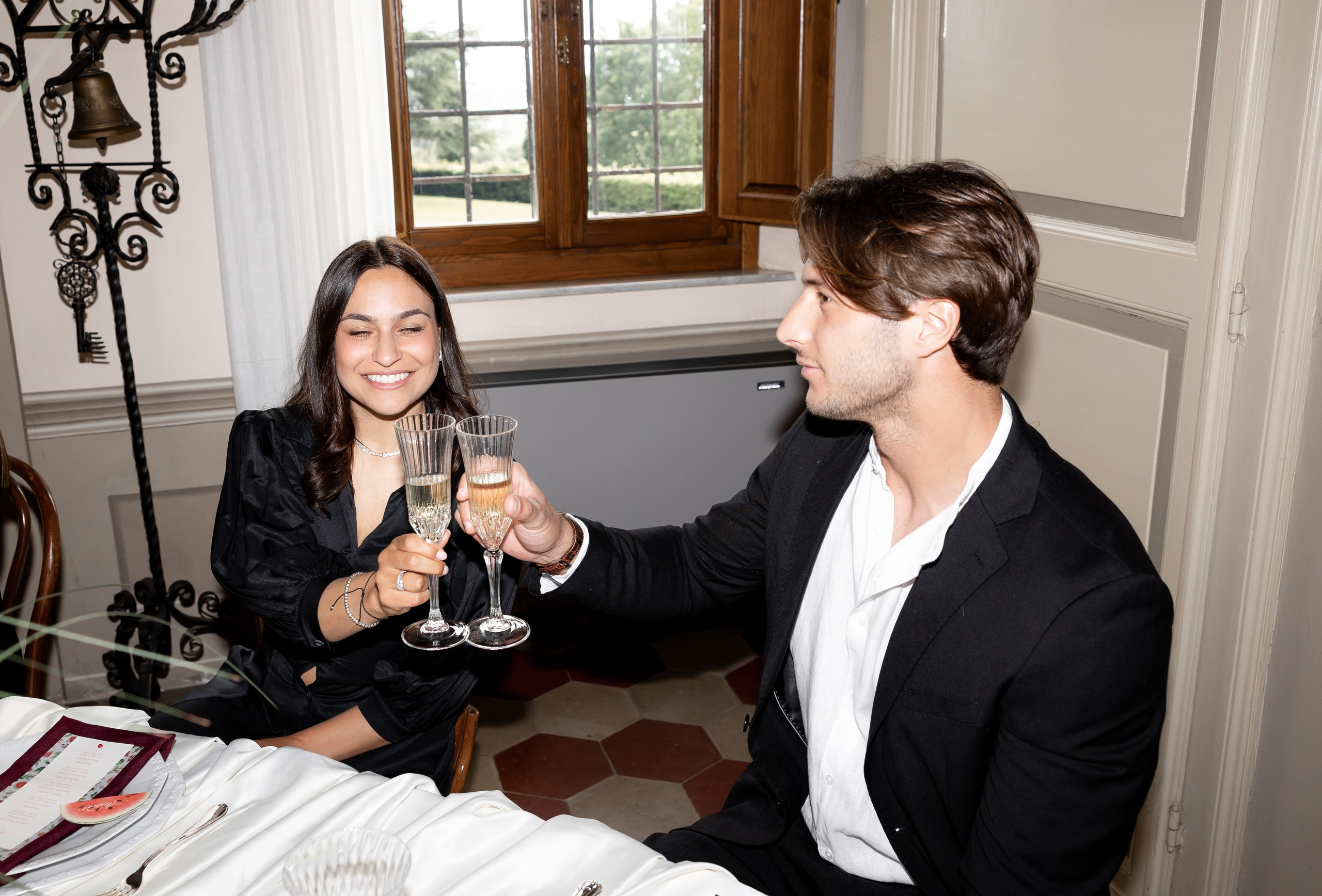 Intimate wedding moments of a stylish couple during a luxury Tuscany editorial. Wedding Photographer in Ukraine & Europe | Elena Marshall