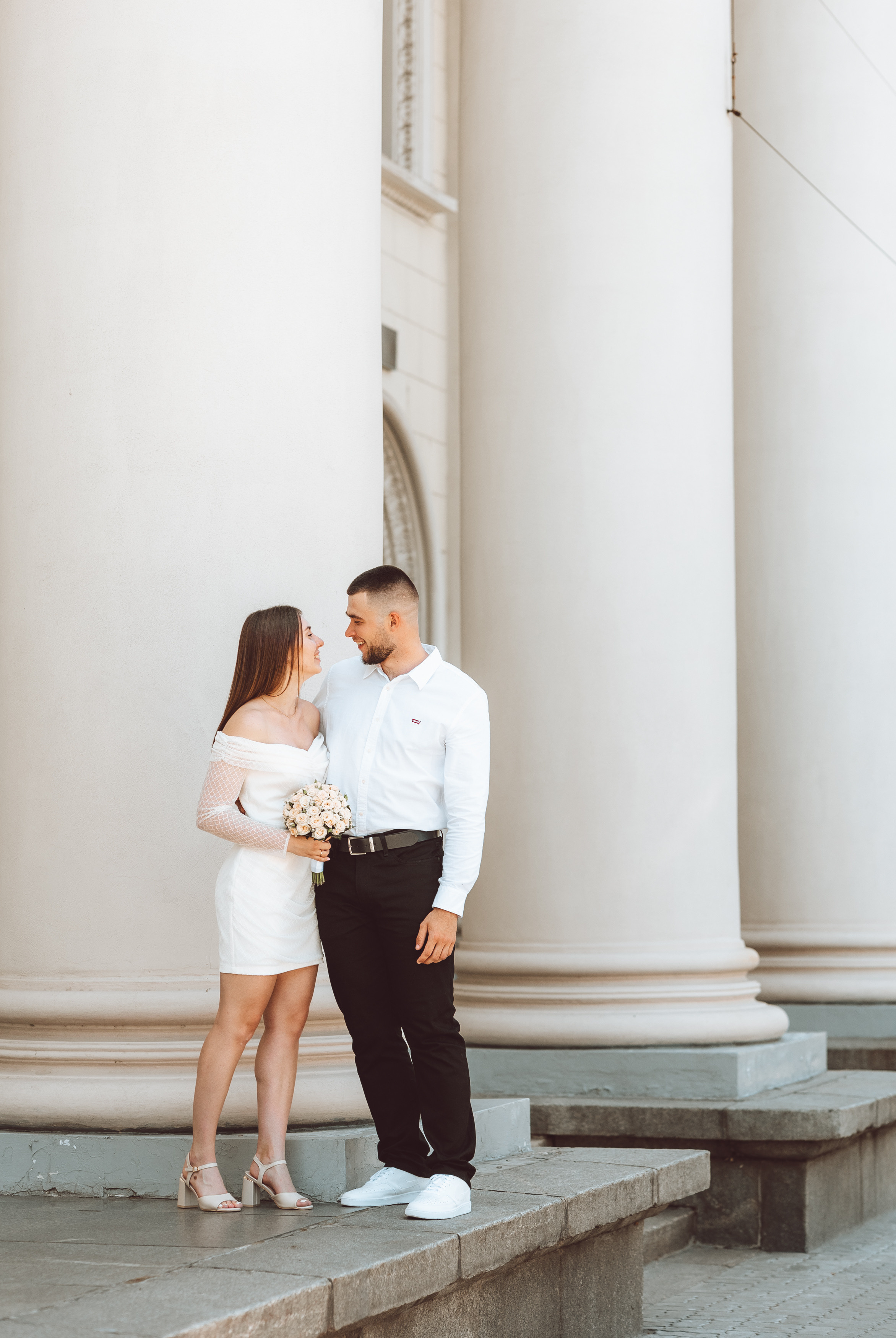 Даша и Саша. Свадебный и портретный фотограф в Запорожье Украина Elena Marshall