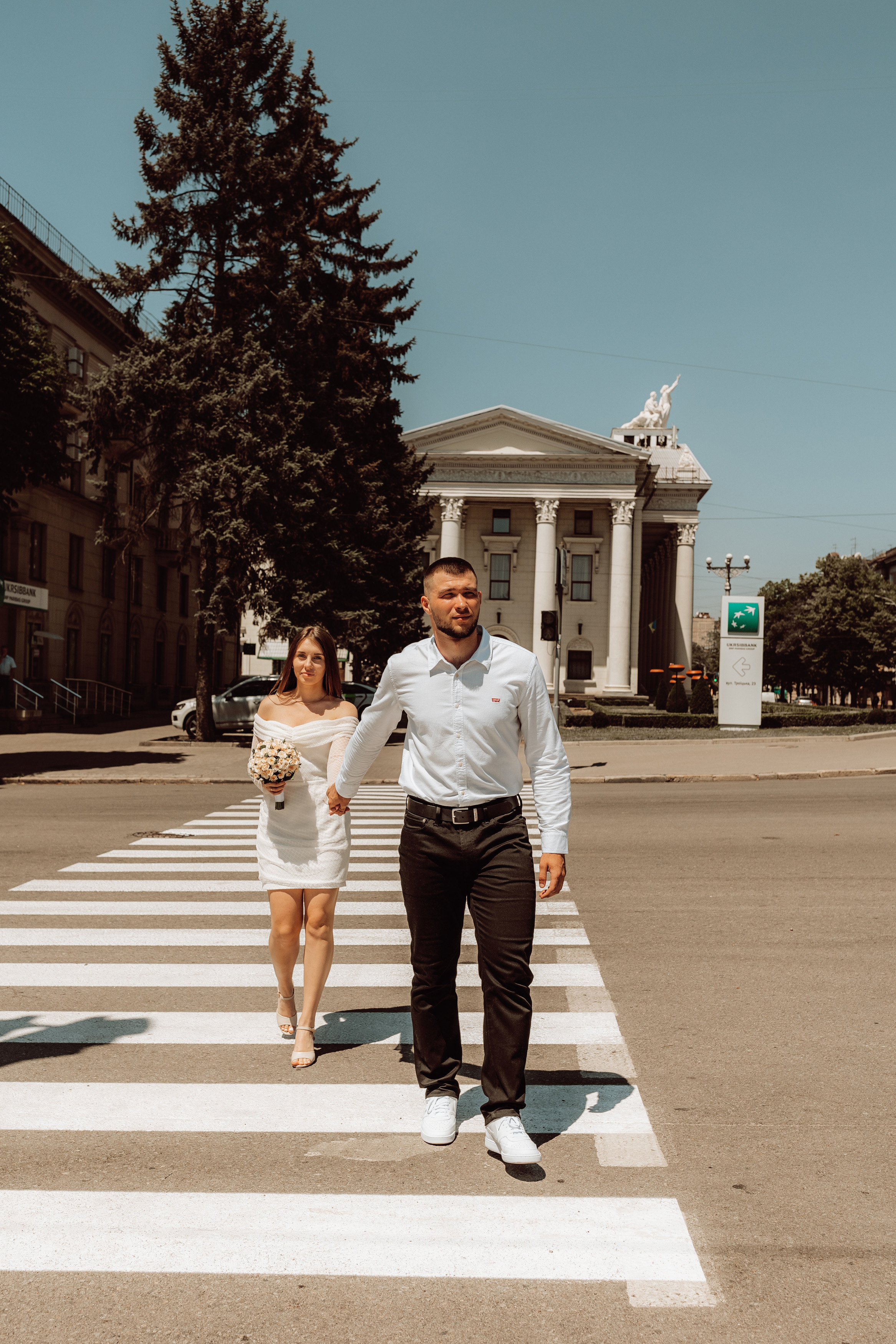 Даша и Саша. Свадебный и портретный фотограф в Запорожье Украина Elena Marshall