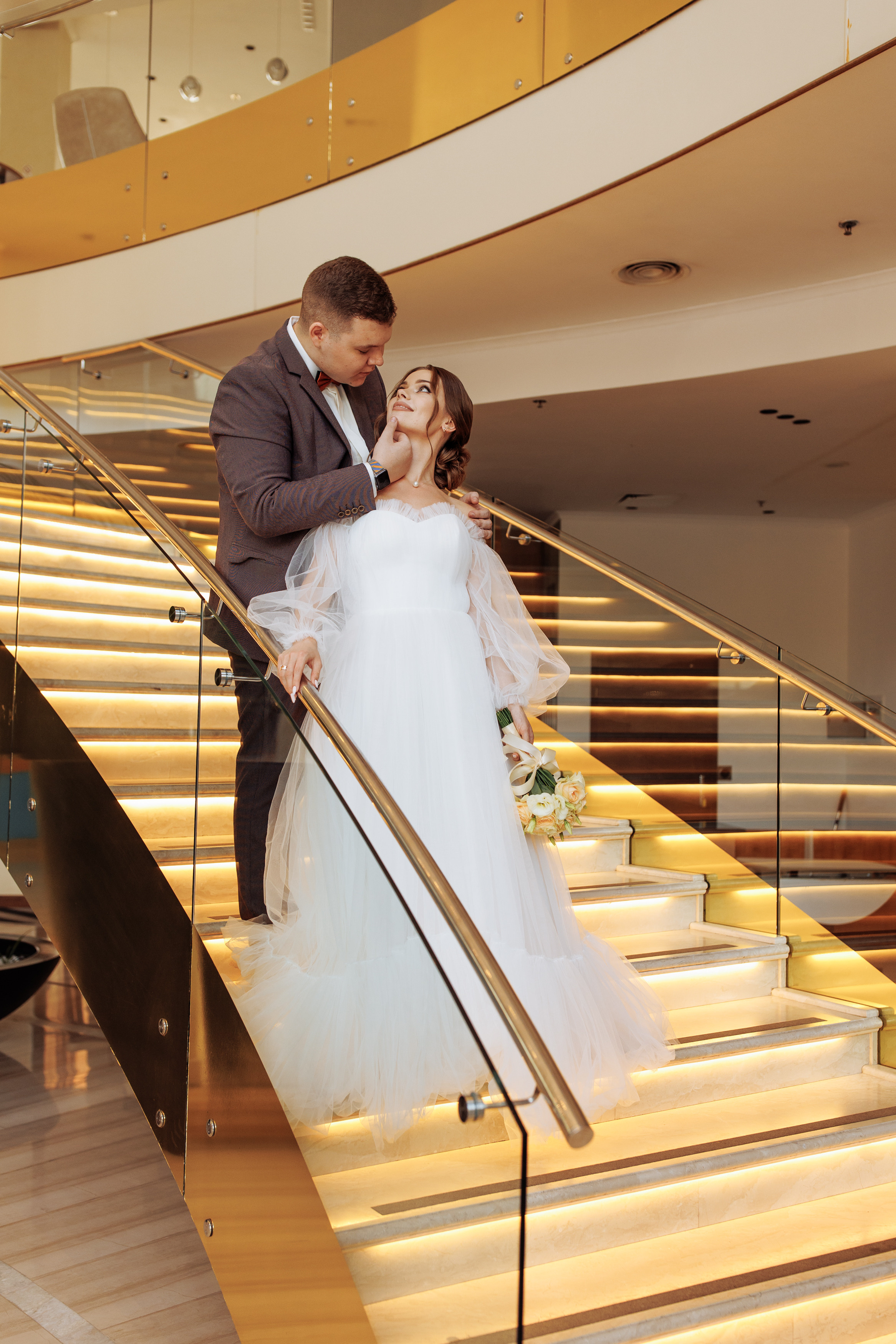 Алина и Артем. Свадебный и портретный фотограф в Запорожье Украина Elena Marshall