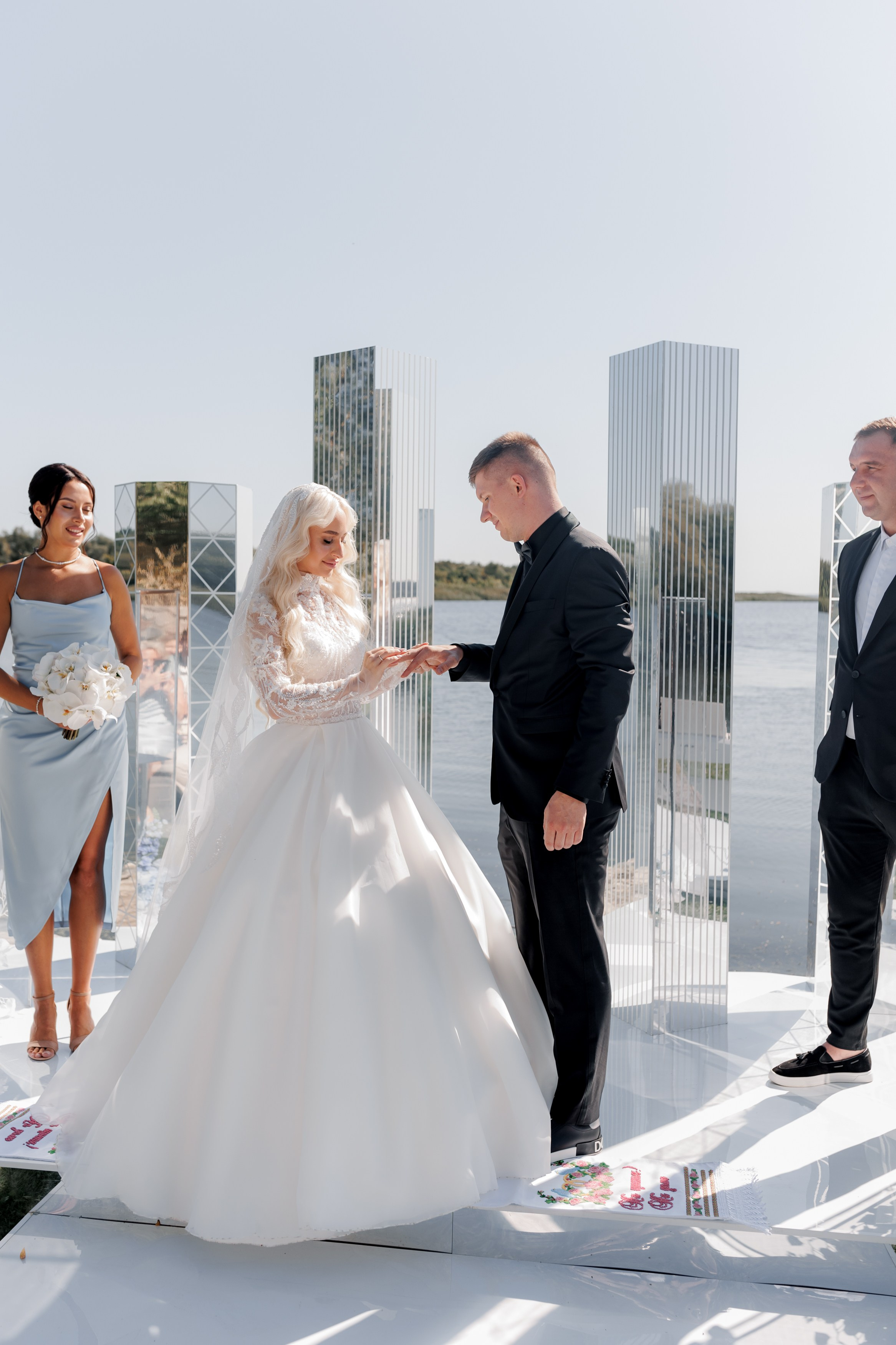 Аня и Дима. Свадебный и портретный фотограф в Запорожье Украина Elena Marshall