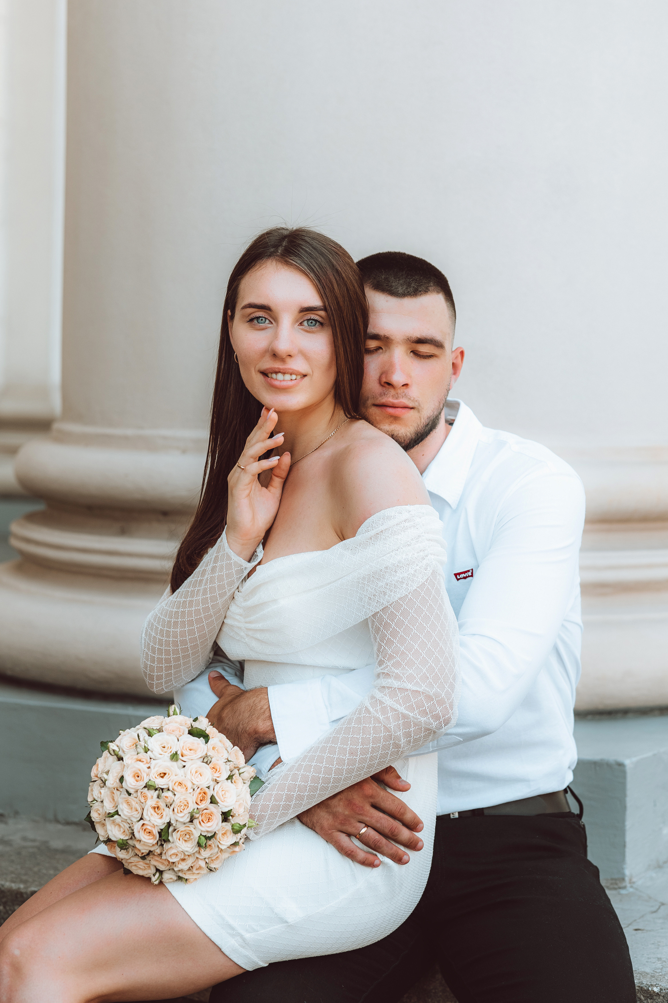 Даша и Саша. Свадебный и портретный фотограф в Запорожье Украина Elena Marshall