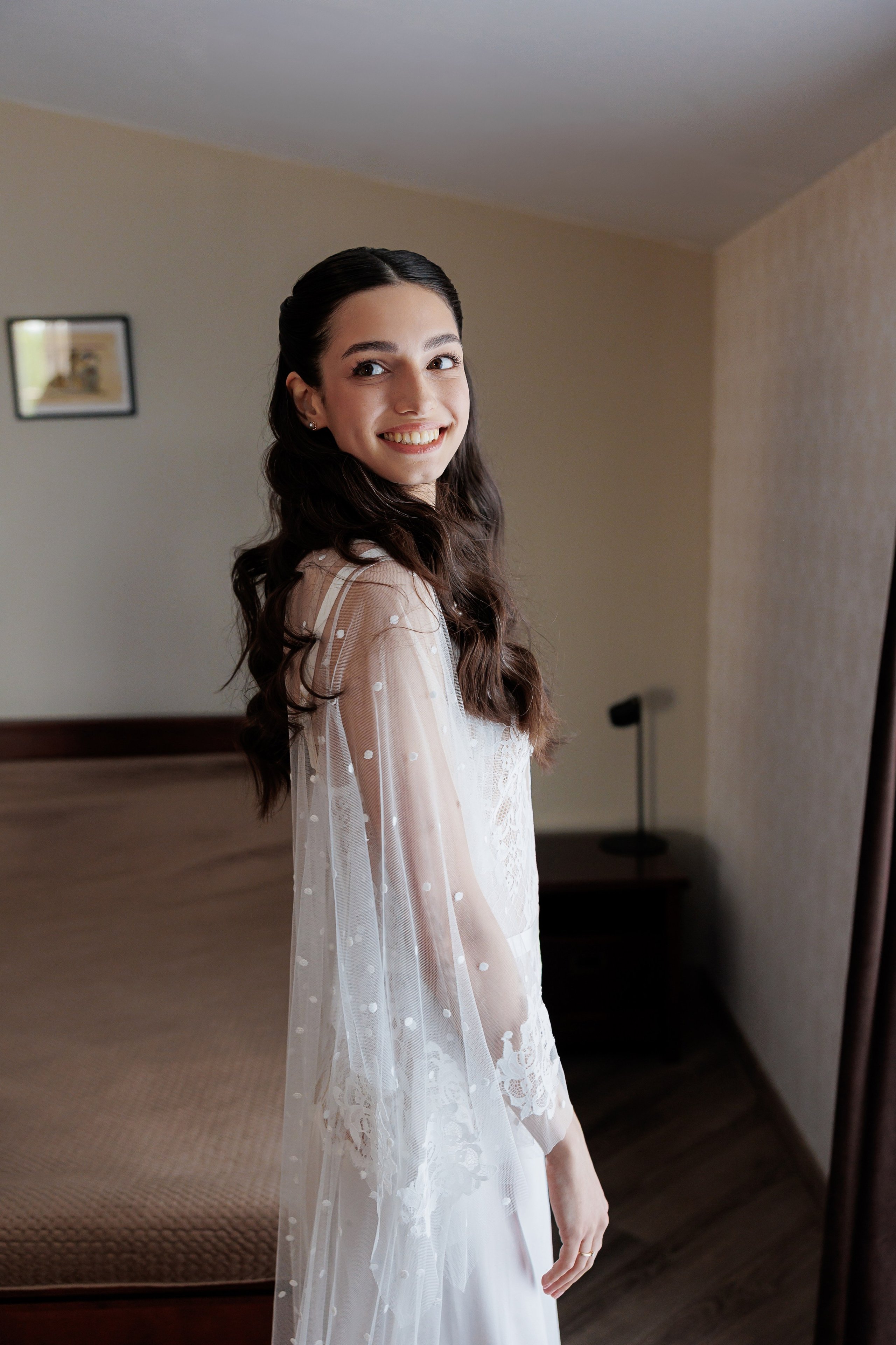 Ранкові збори нареченої перед весіллям 