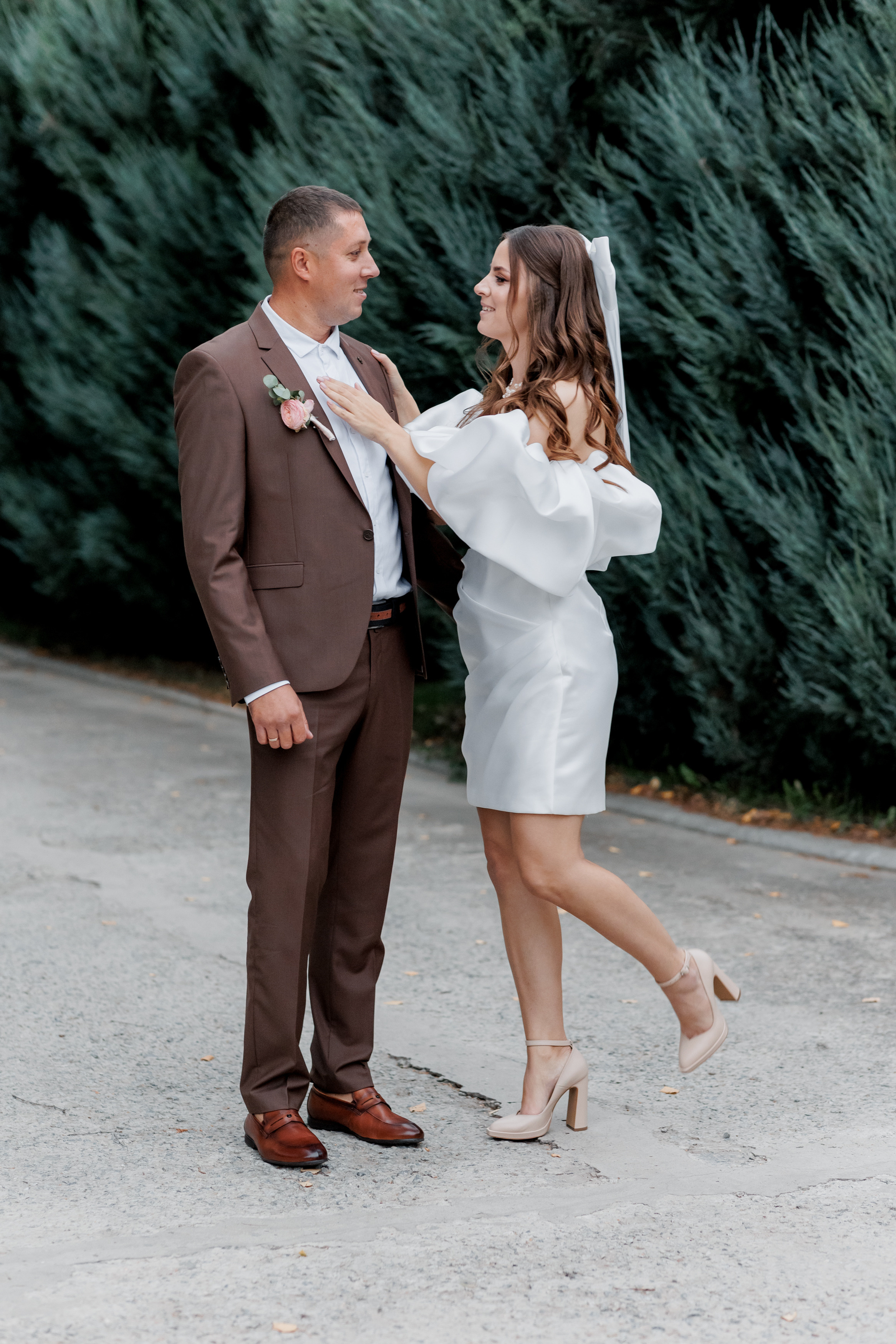 Татьяна и Евгений. Свадебный и портретный фотограф в Запорожье Украина Elena Marshall