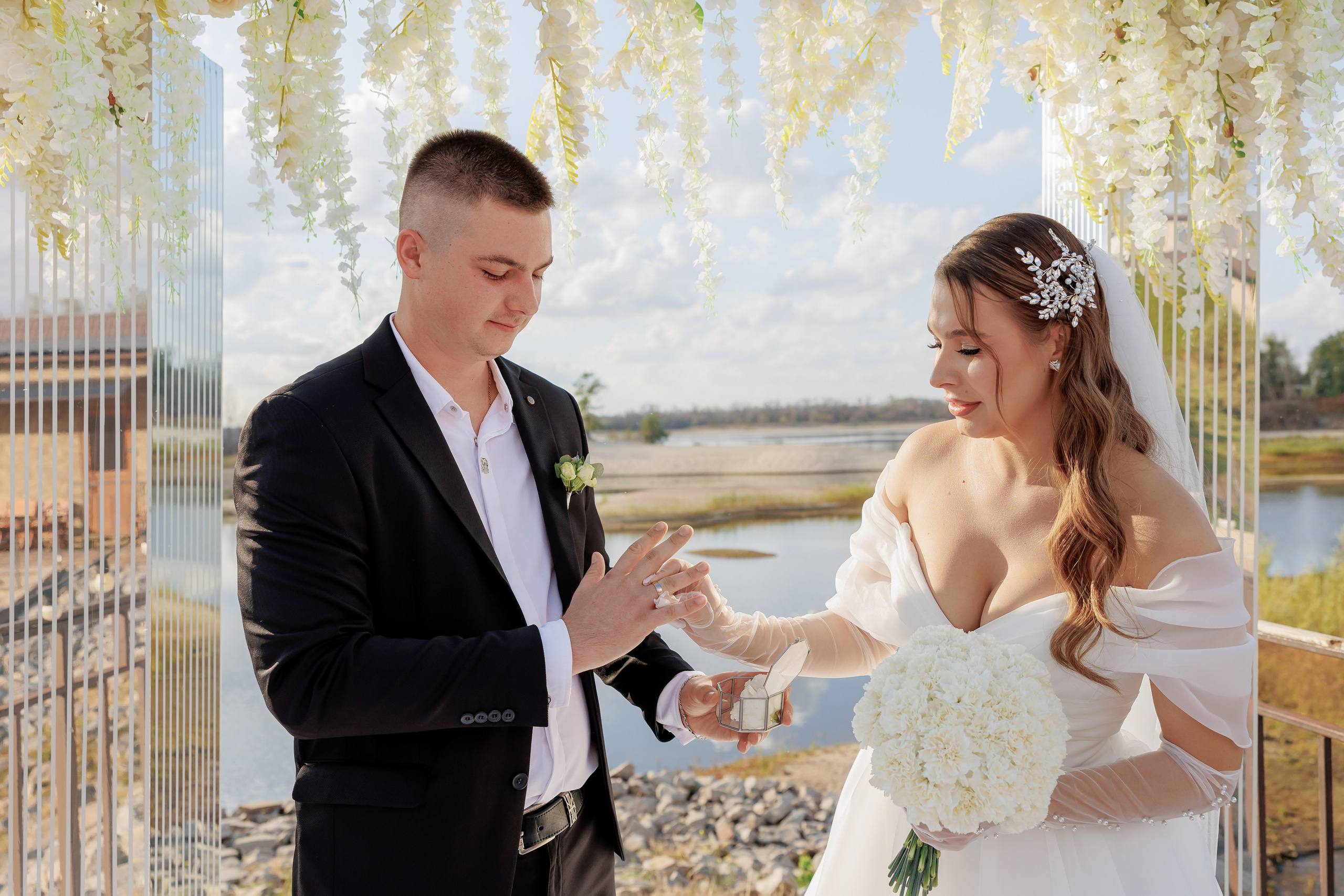 Настя и Влад. Свадебный и портретный фотограф в Запорожье Украина Elena Marshall