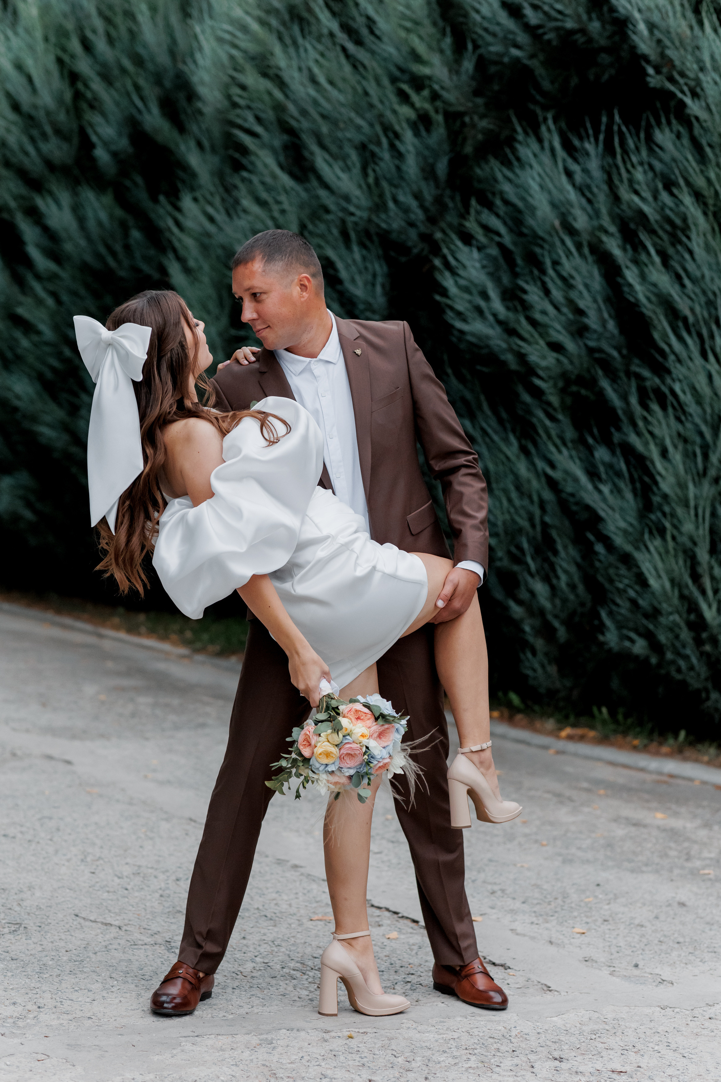 Татьяна и Евгений. Свадебный и портретный фотограф в Запорожье Украина Elena Marshall