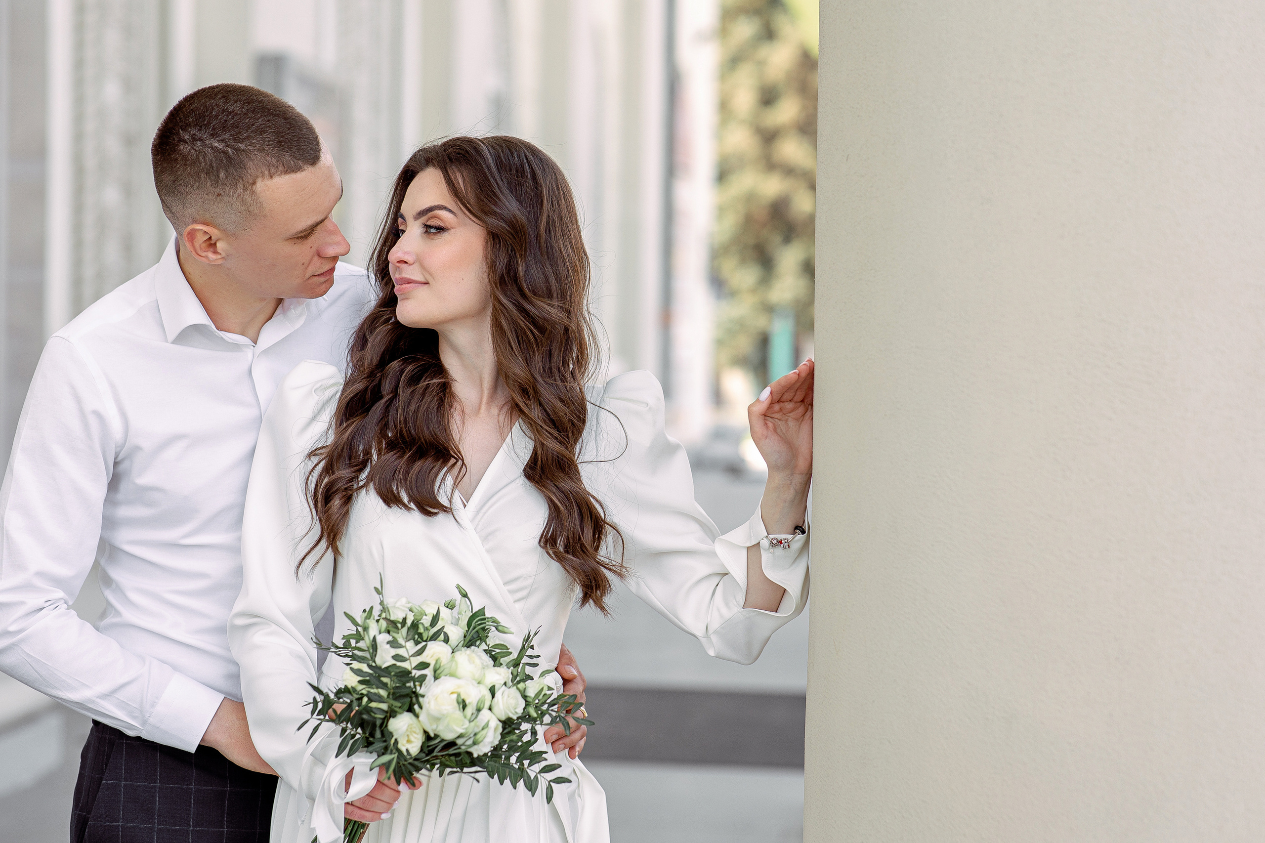 Лиза и Саша. Свадебный и портретный фотограф в Запорожье Украина Elena Marshall