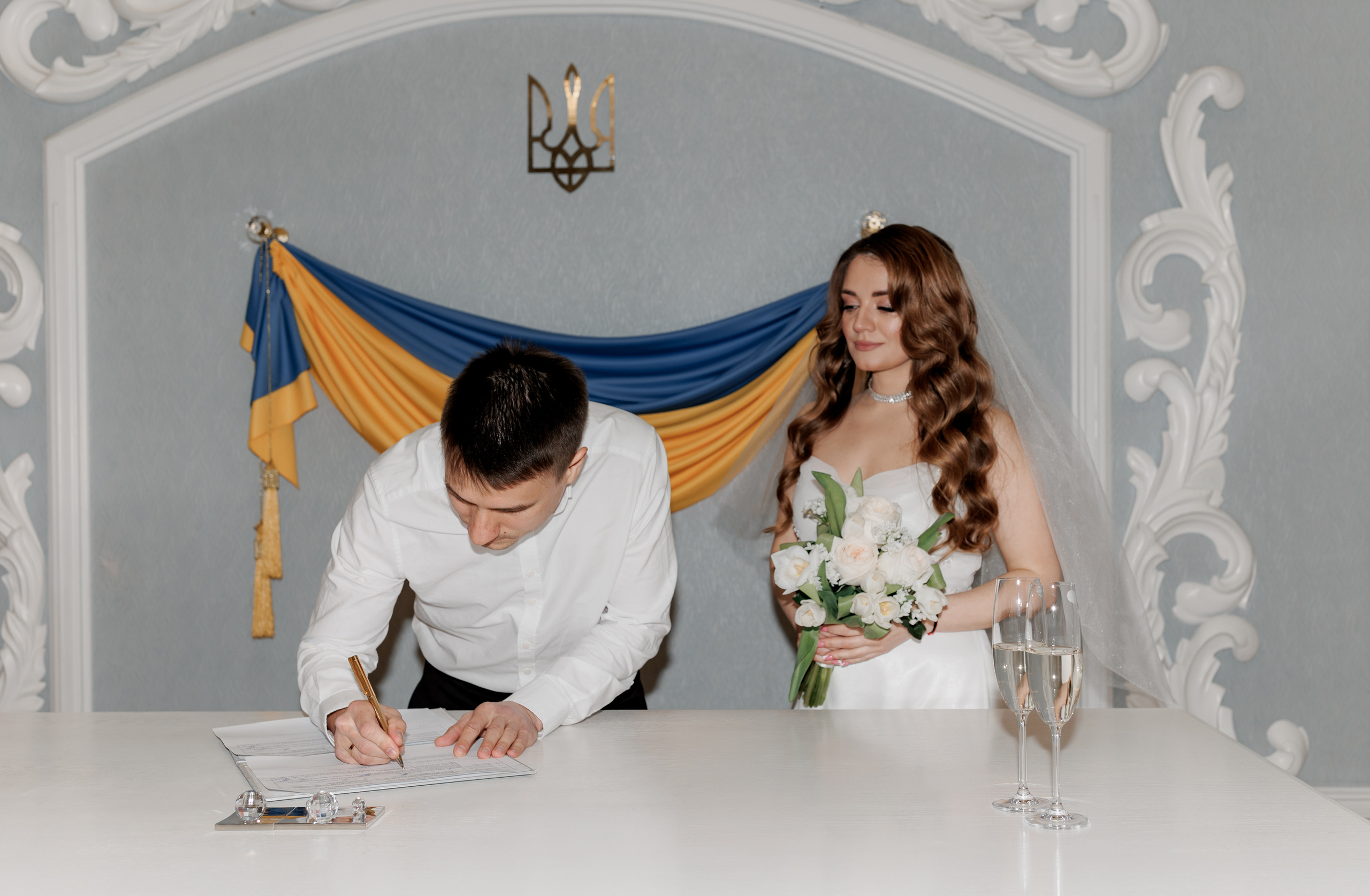 Яна и Богдан. Свадебный и портретный фотограф в Запорожье Украина Elena Marshall