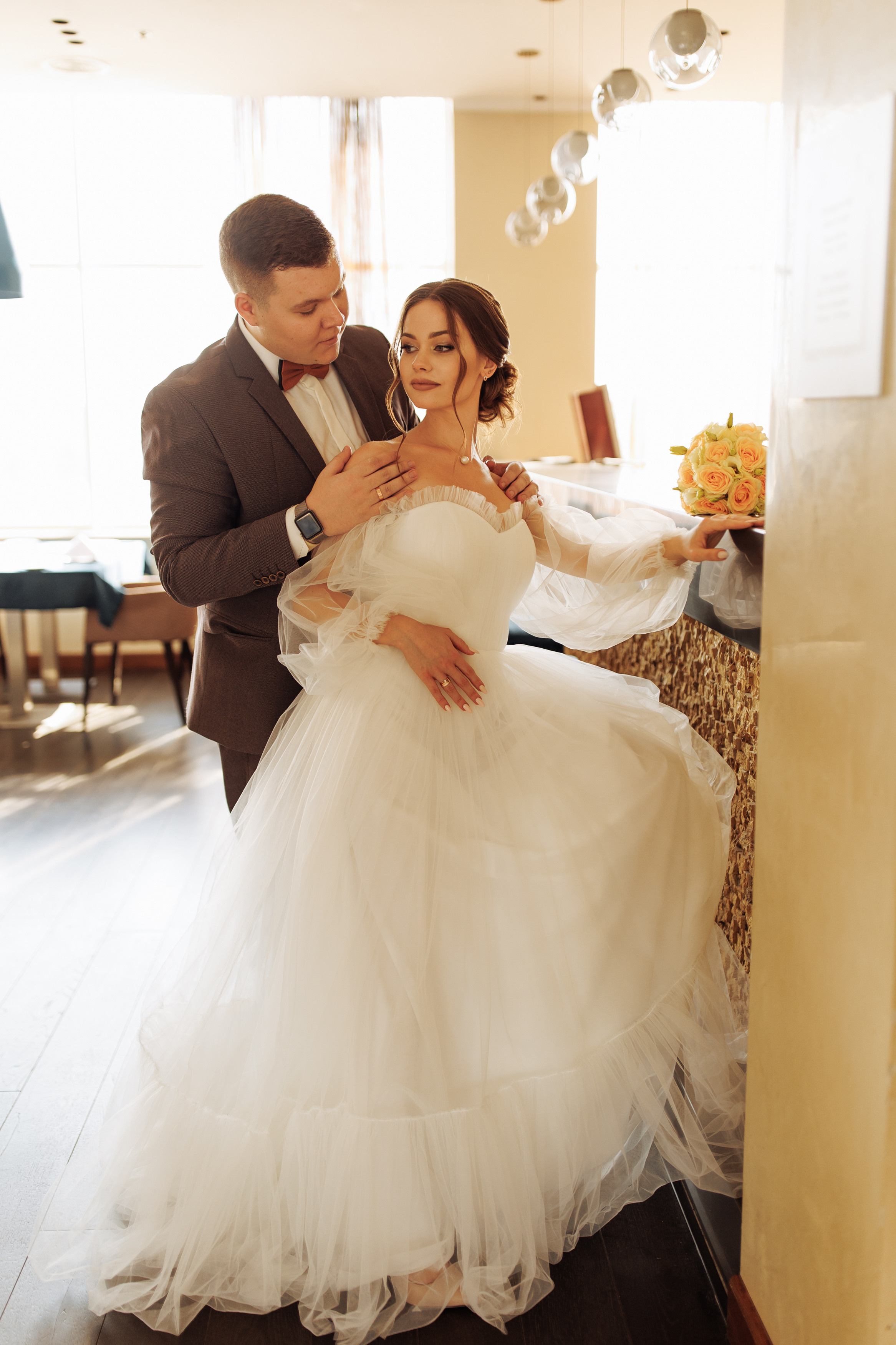 Алина и Артем. Свадебный и портретный фотограф в Запорожье Украина Elena Marshall