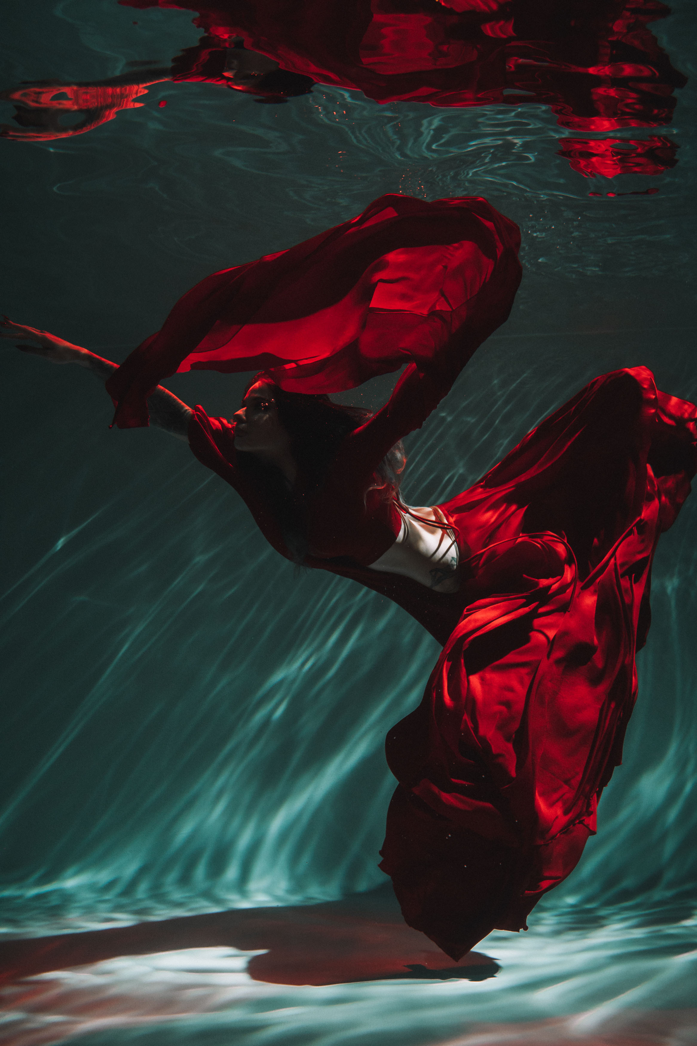 Подводная фотосессия. Свадебный и портретный фотограф в Запорожье Украина Elena Marshall