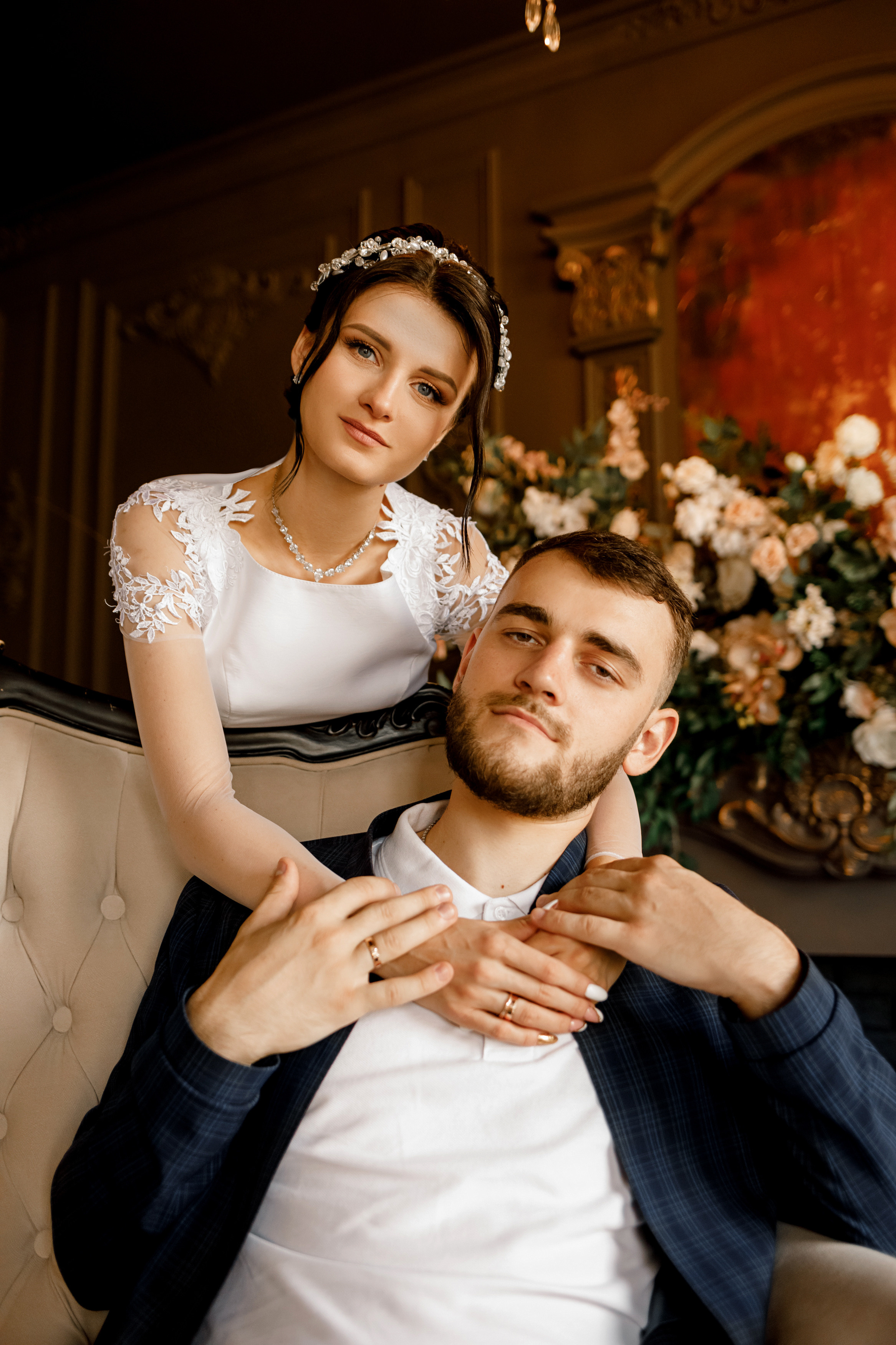 Алина и Дмитрий. Свадебный и портретный фотограф в Запорожье Украина Elena Marshall