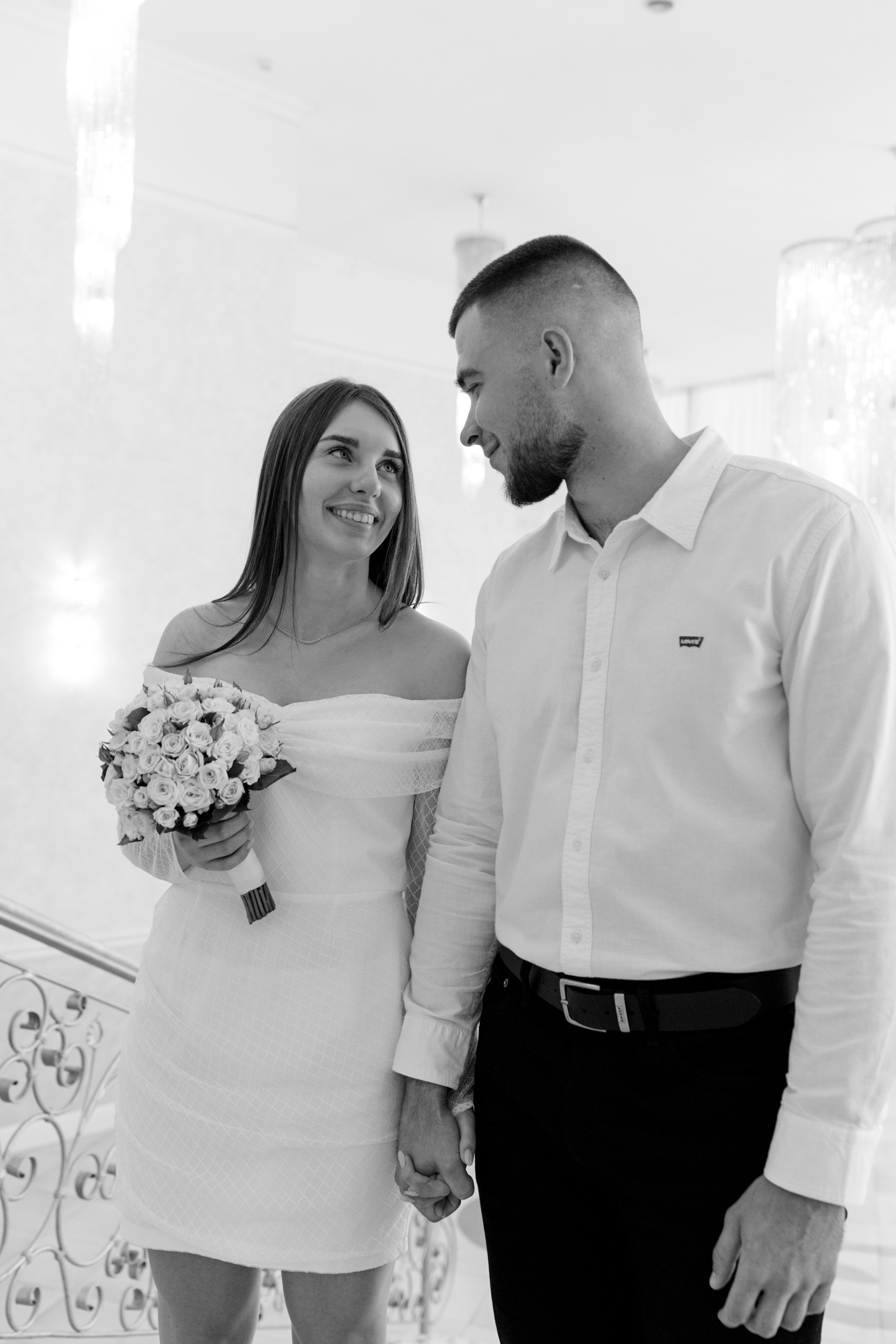 Даша и Саша. Свадебный и портретный фотограф в Запорожье Украина Elena Marshall