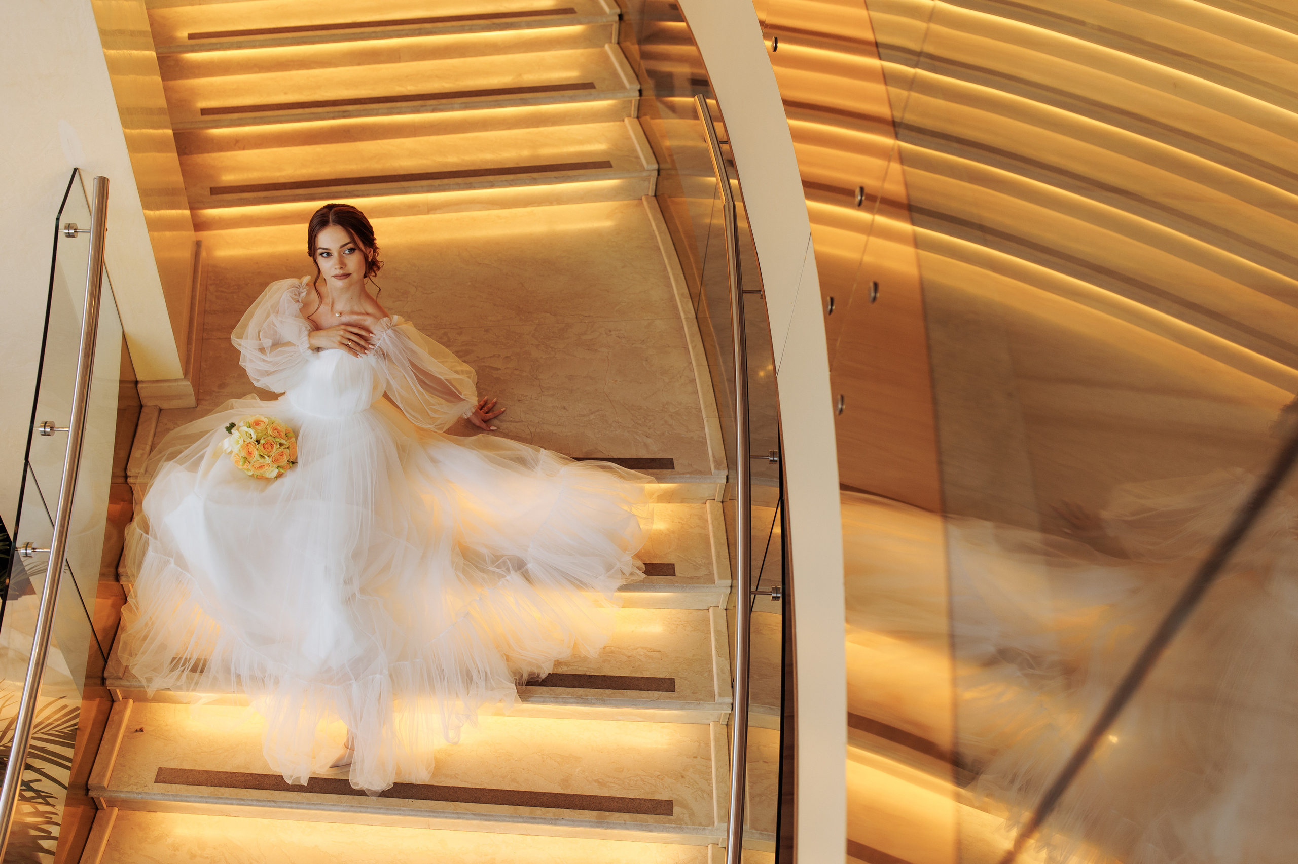 Алина и Артем. Свадебный и портретный фотограф в Запорожье Украина Elena Marshall