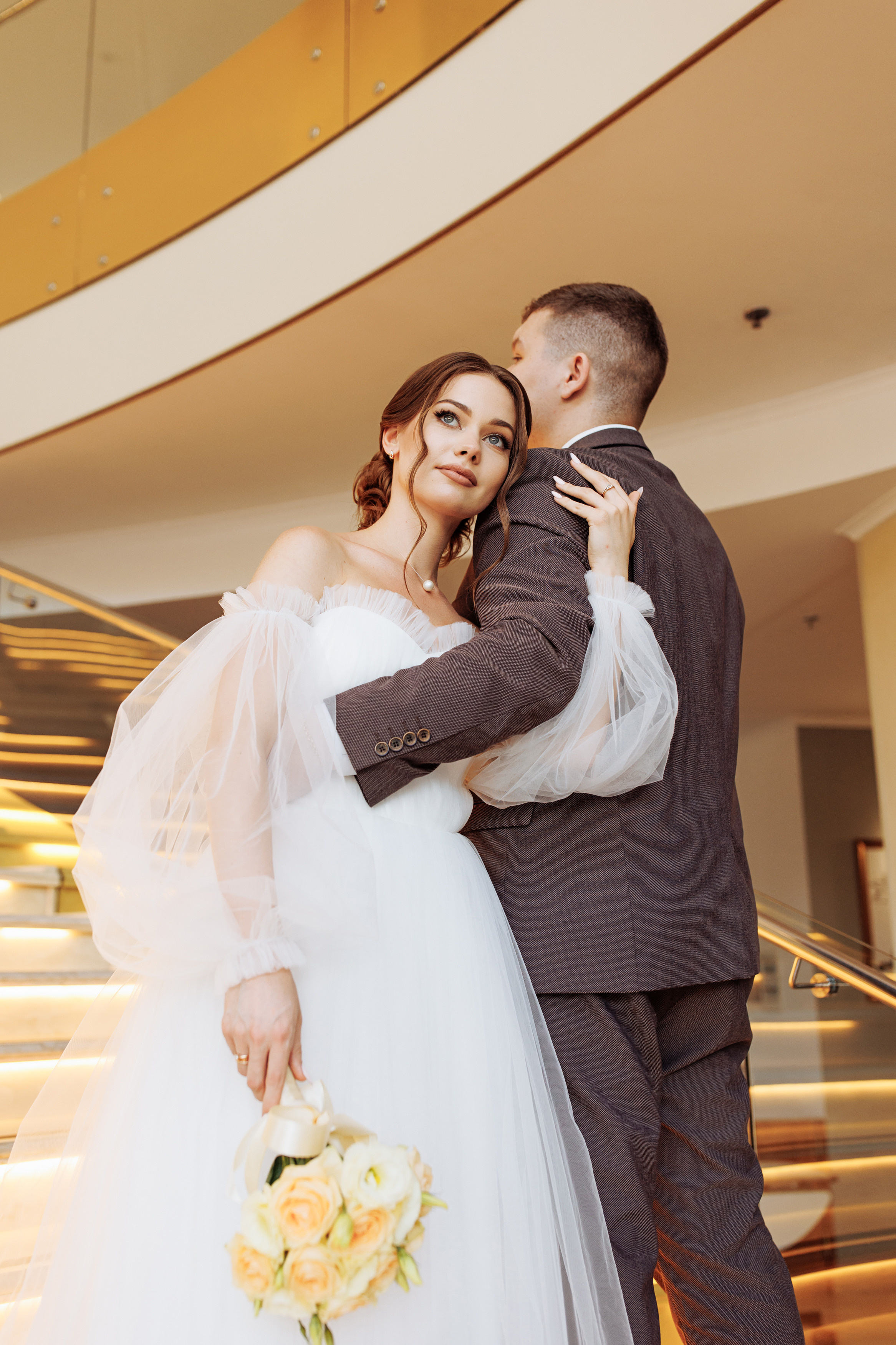 Алина и Артем. Свадебный и портретный фотограф в Запорожье Украина Elena Marshall