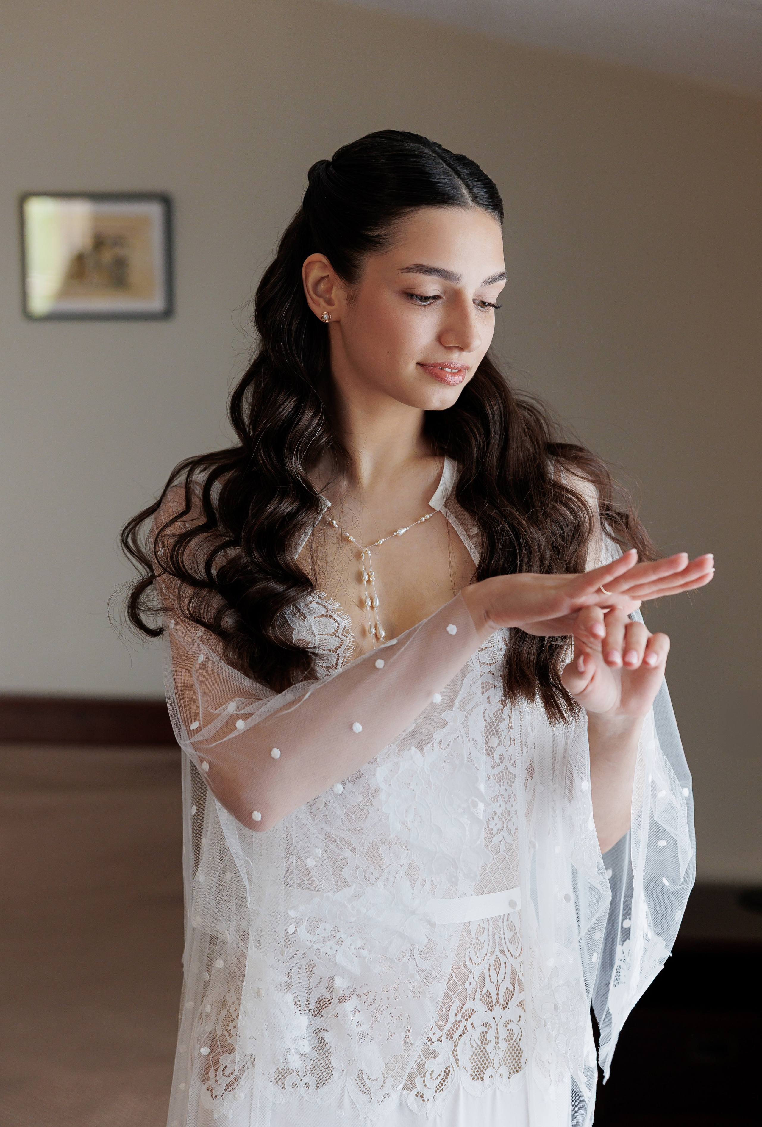 Підготовка нареченої до весілля