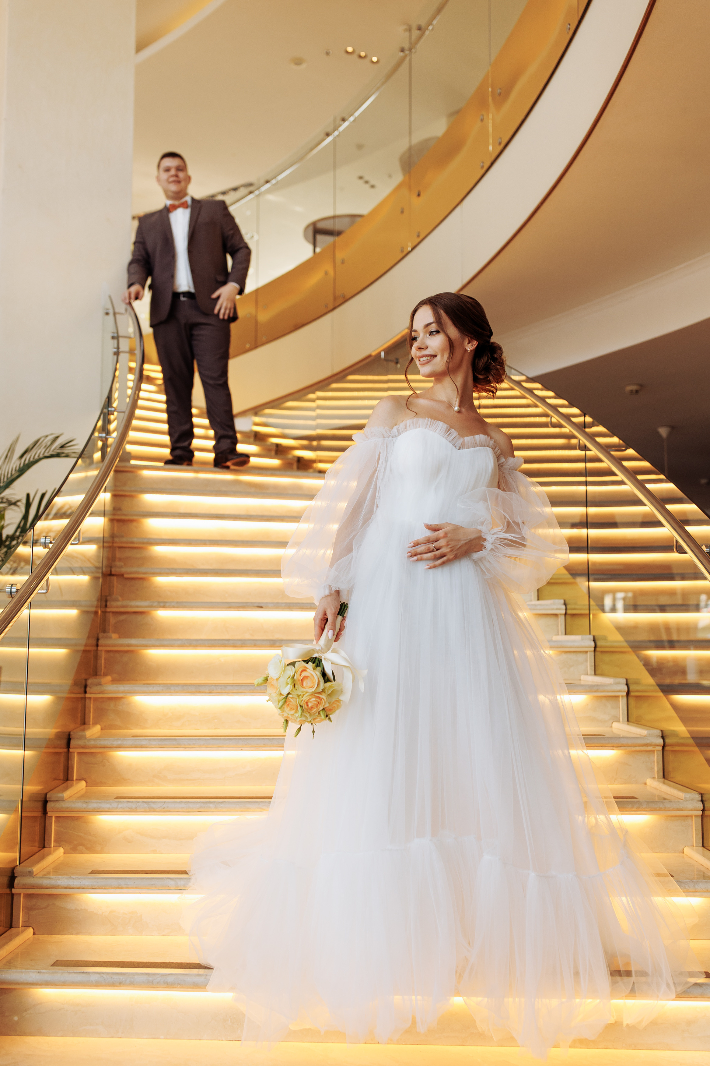 Алина и Артем. Свадебный и портретный фотограф в Запорожье Украина Elena Marshall