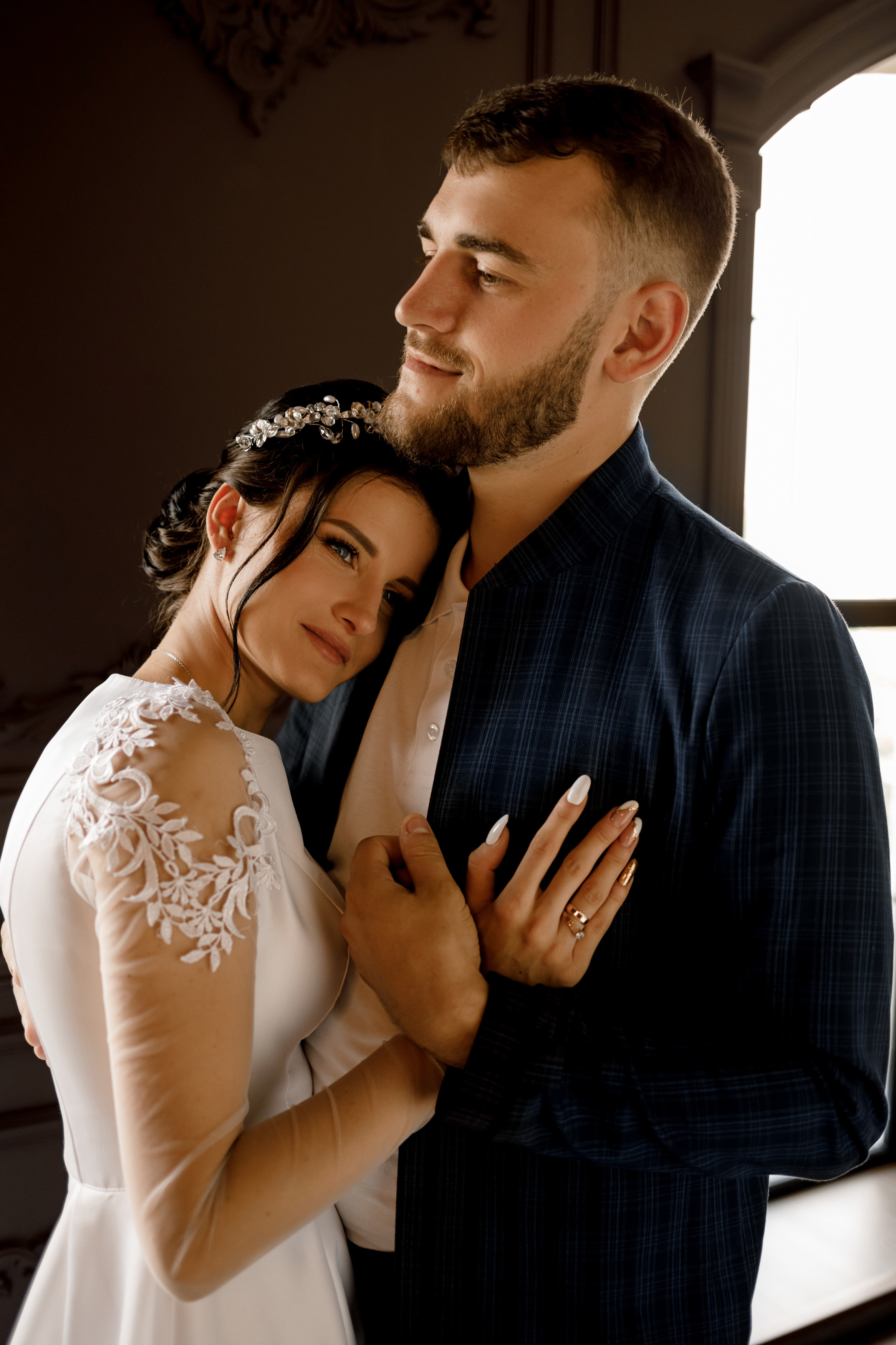 Алина и Дмитрий. Свадебный и портретный фотограф в Запорожье Украина Elena Marshall