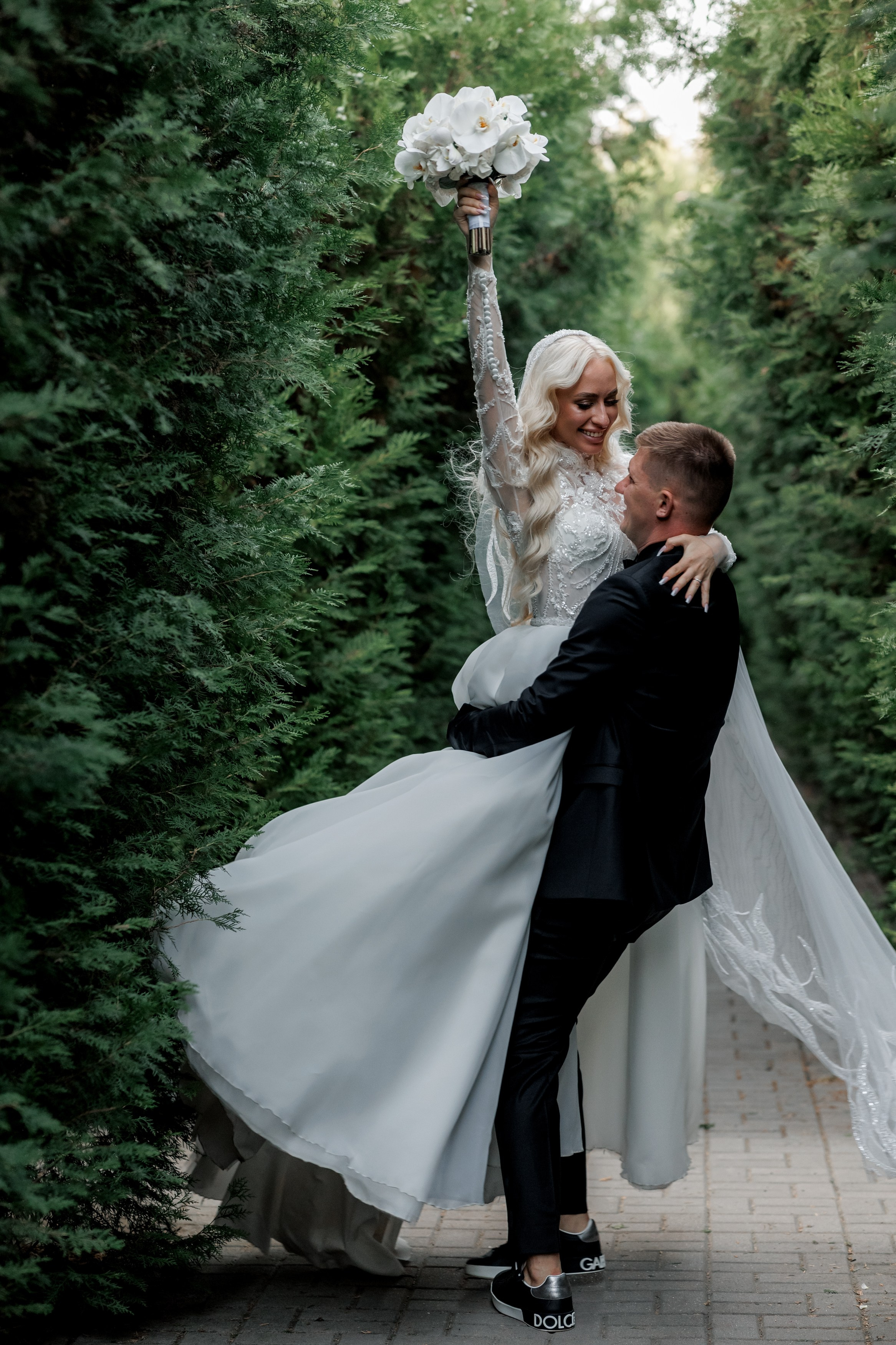 Аня и Дима. Свадебный и портретный фотограф в Запорожье Украина Elena Marshall