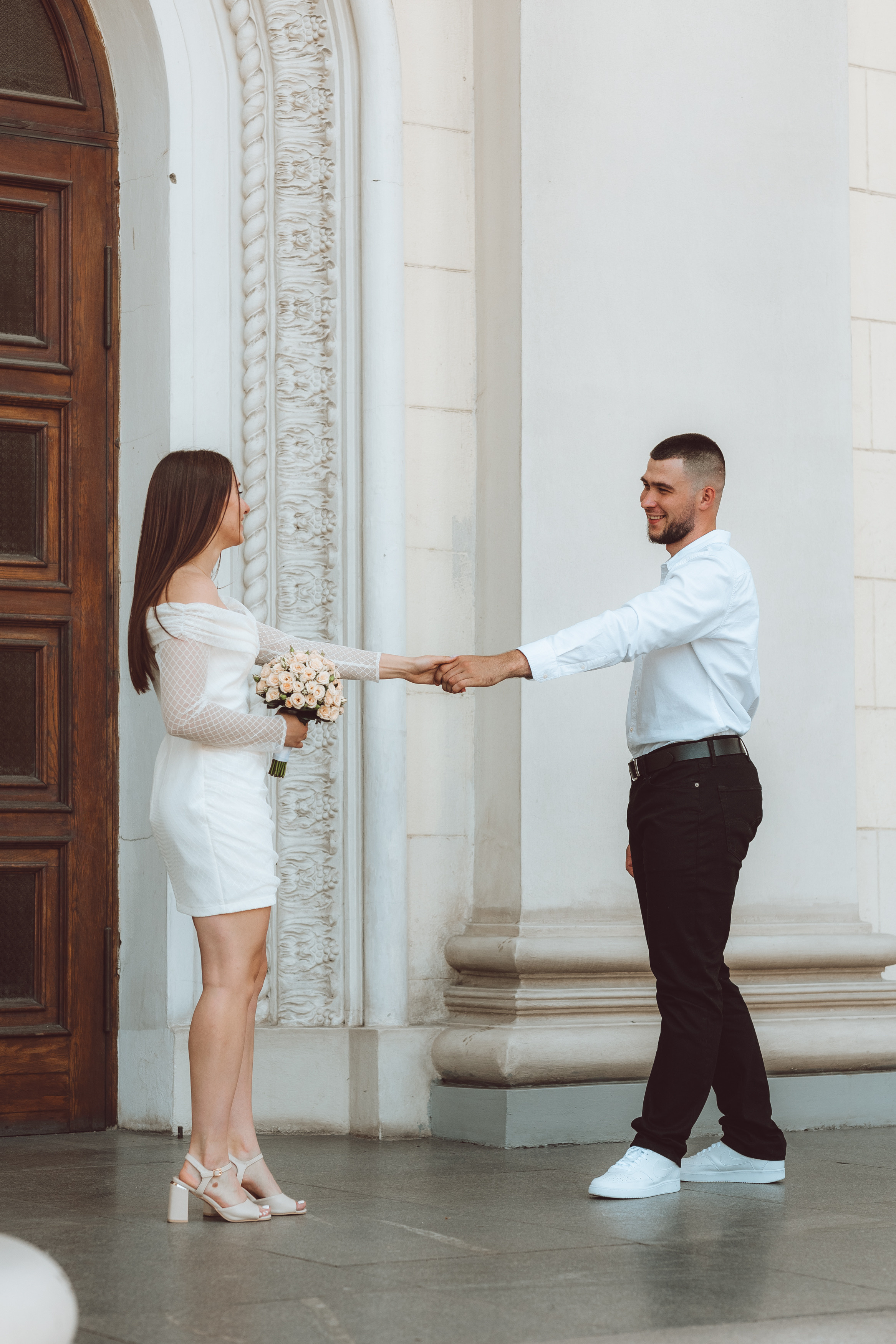 Даша и Саша. Свадебный и портретный фотограф в Запорожье Украина Elena Marshall