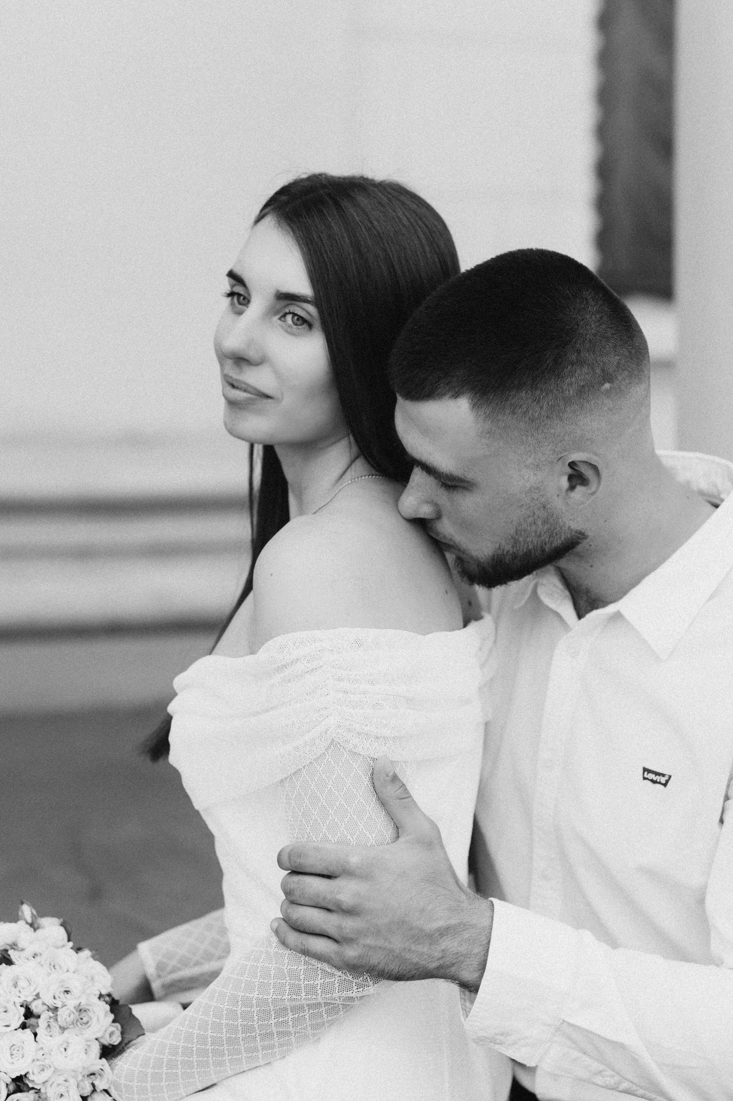 Даша и Саша. Свадебный и портретный фотограф в Запорожье Украина Elena Marshall