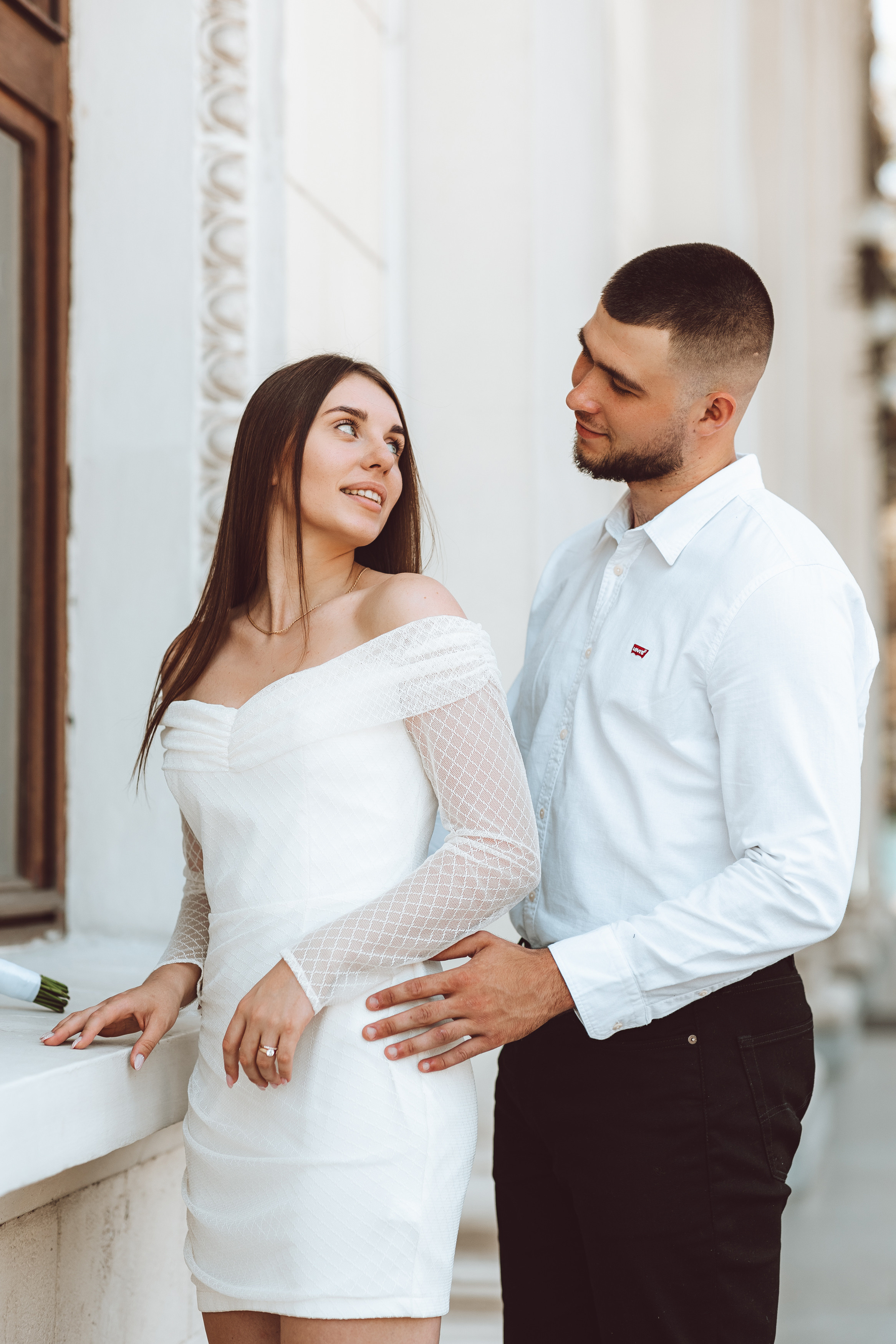 Даша и Саша. Свадебный и портретный фотограф в Запорожье Украина Elena Marshall