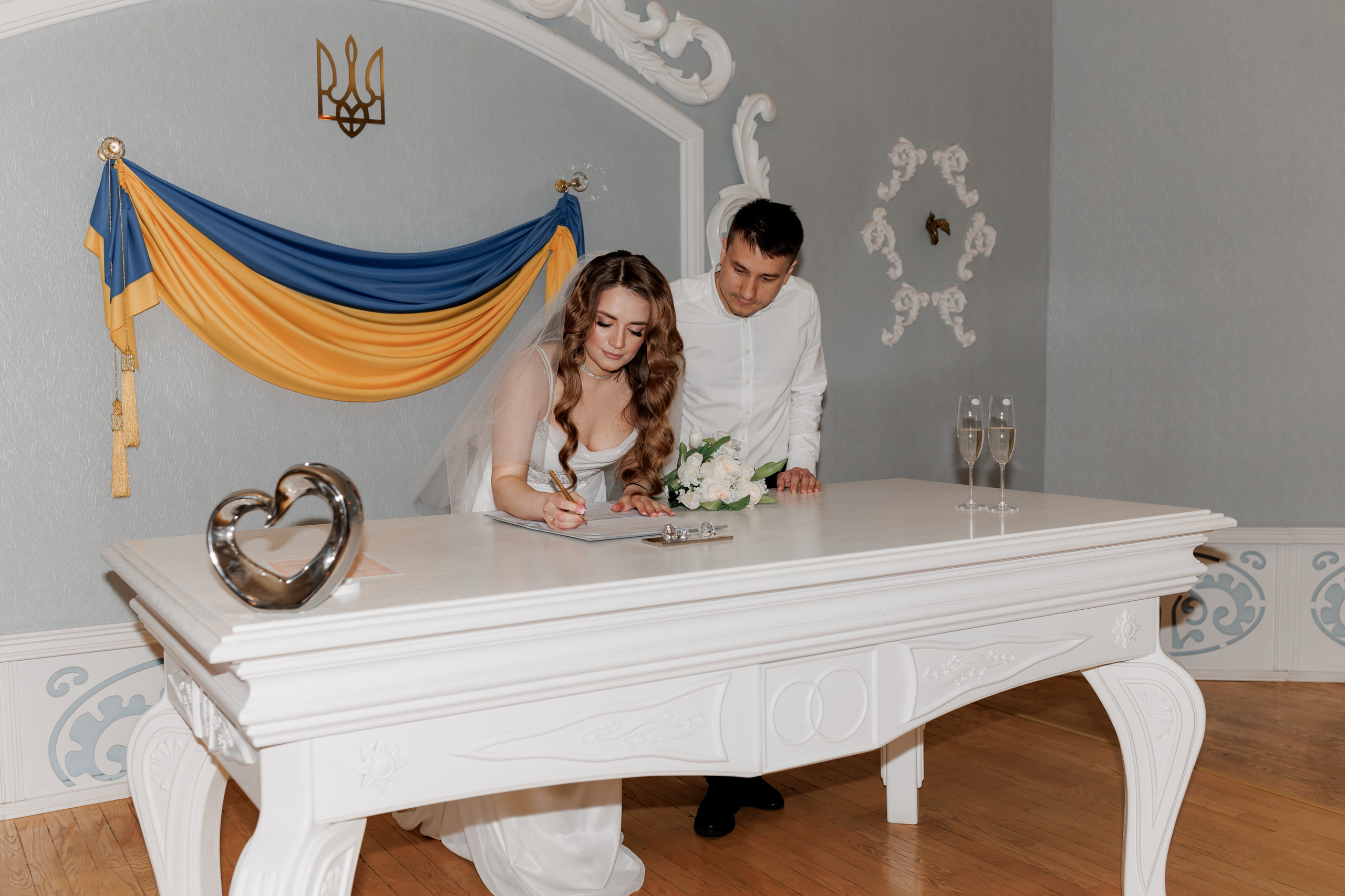 Яна и Богдан. Свадебный и портретный фотограф в Запорожье Украина Elena Marshall