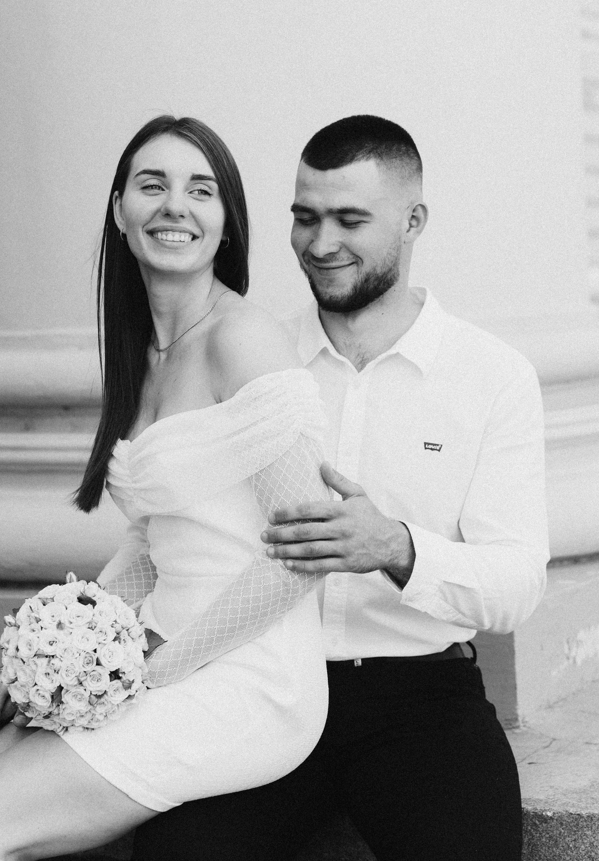 Даша и Саша. Свадебный и портретный фотограф в Запорожье Украина Elena Marshall