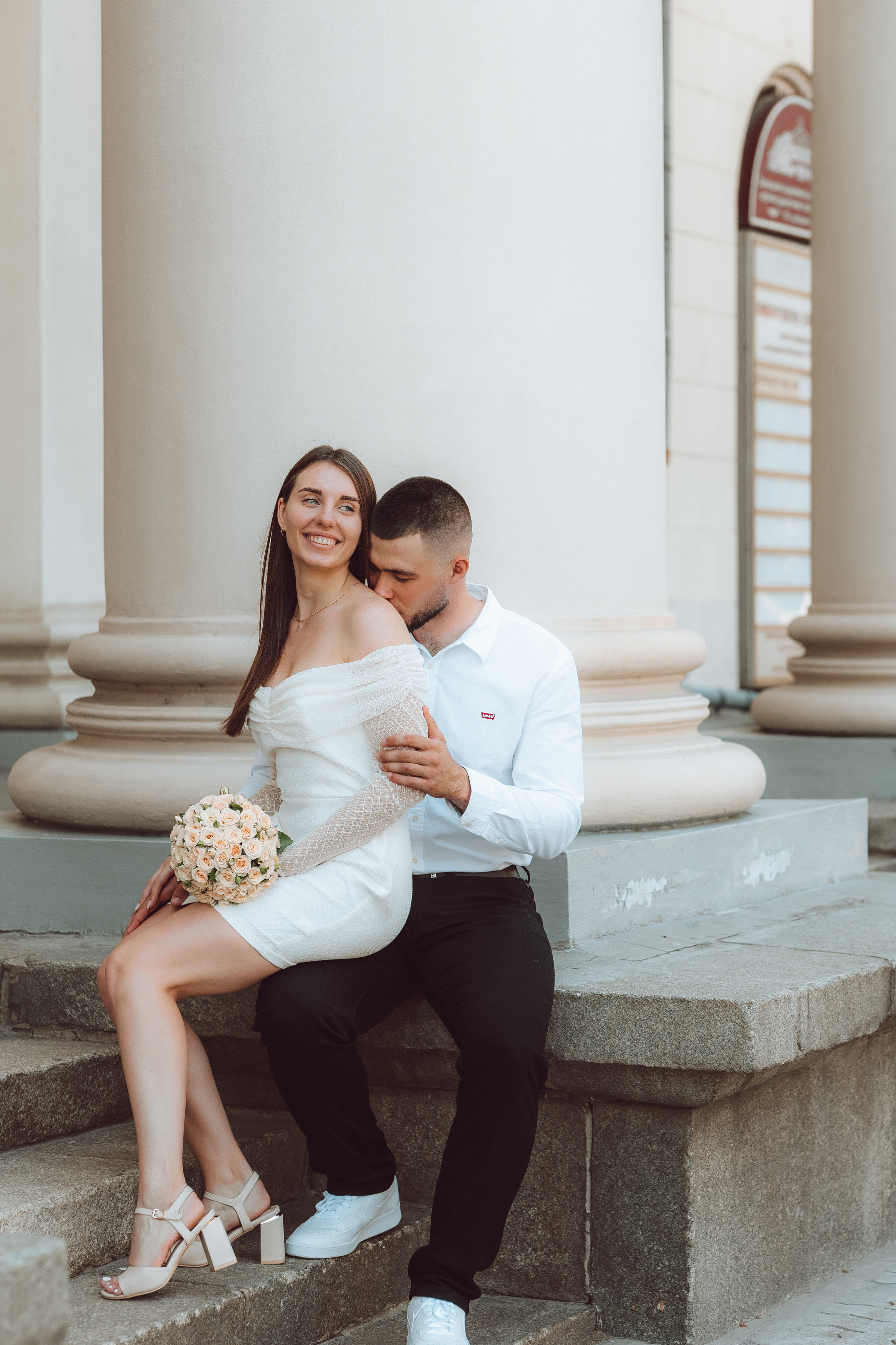 Даша и Саша. Свадебный и портретный фотограф в Запорожье Украина Elena Marshall