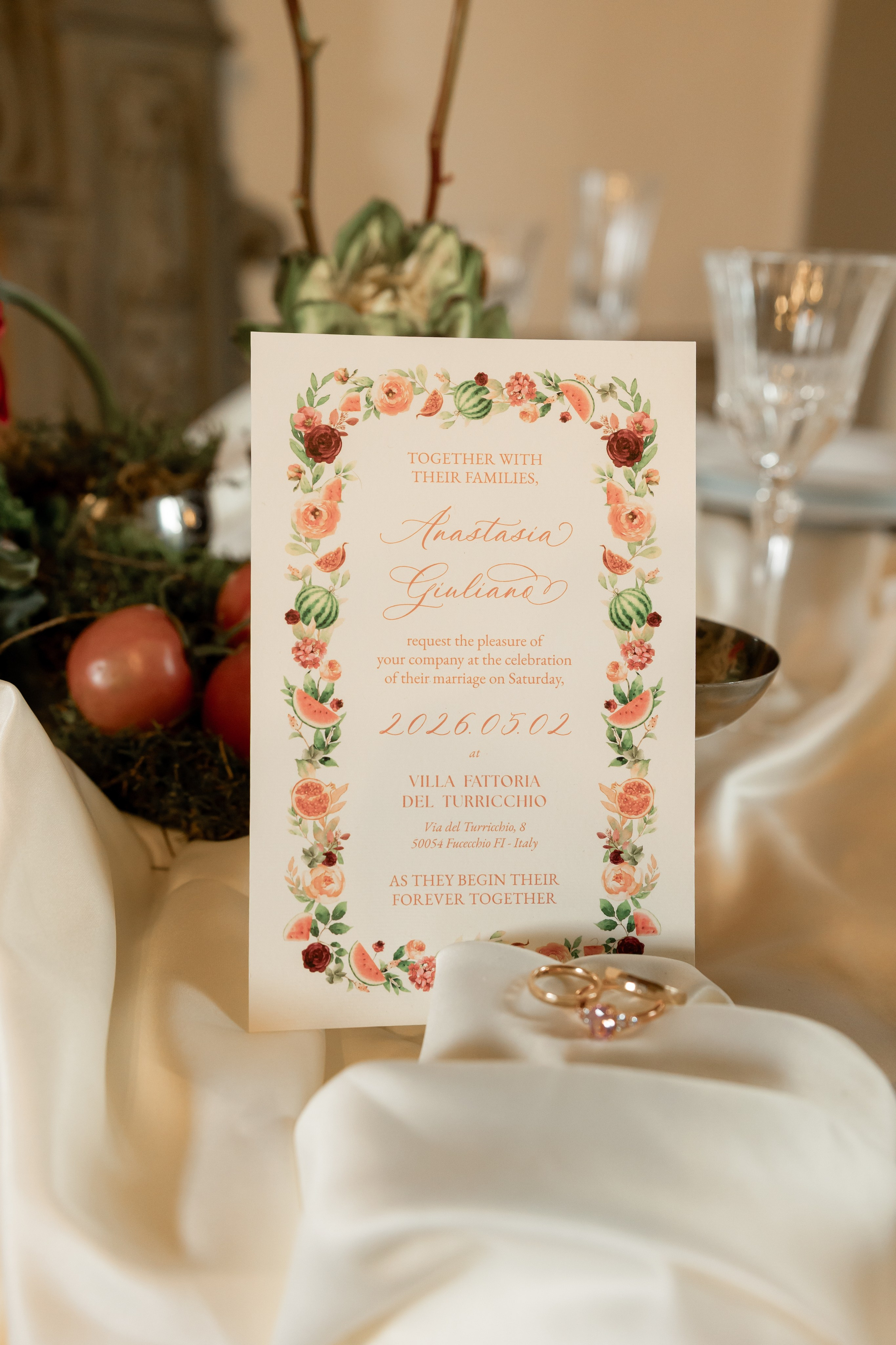 Intimate wedding moments of a stylish couple during a luxury Tuscany editorial. Wedding Photographer in Ukraine & Europe | Elena Marshall