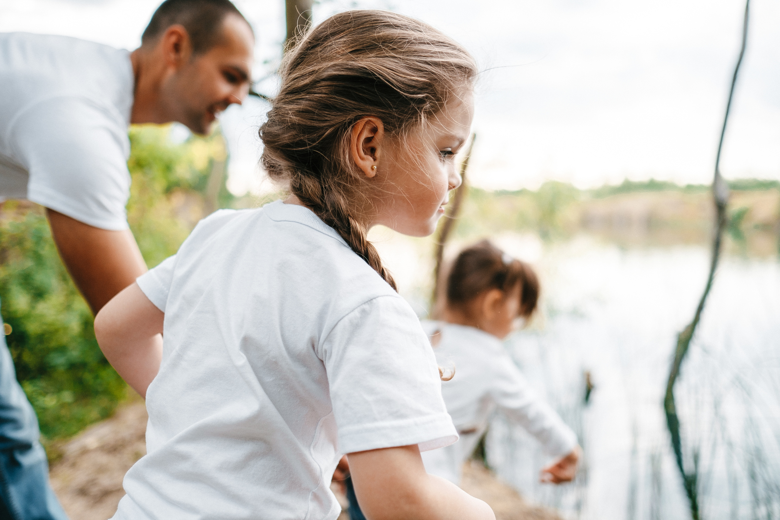 детская фотосессия на природе