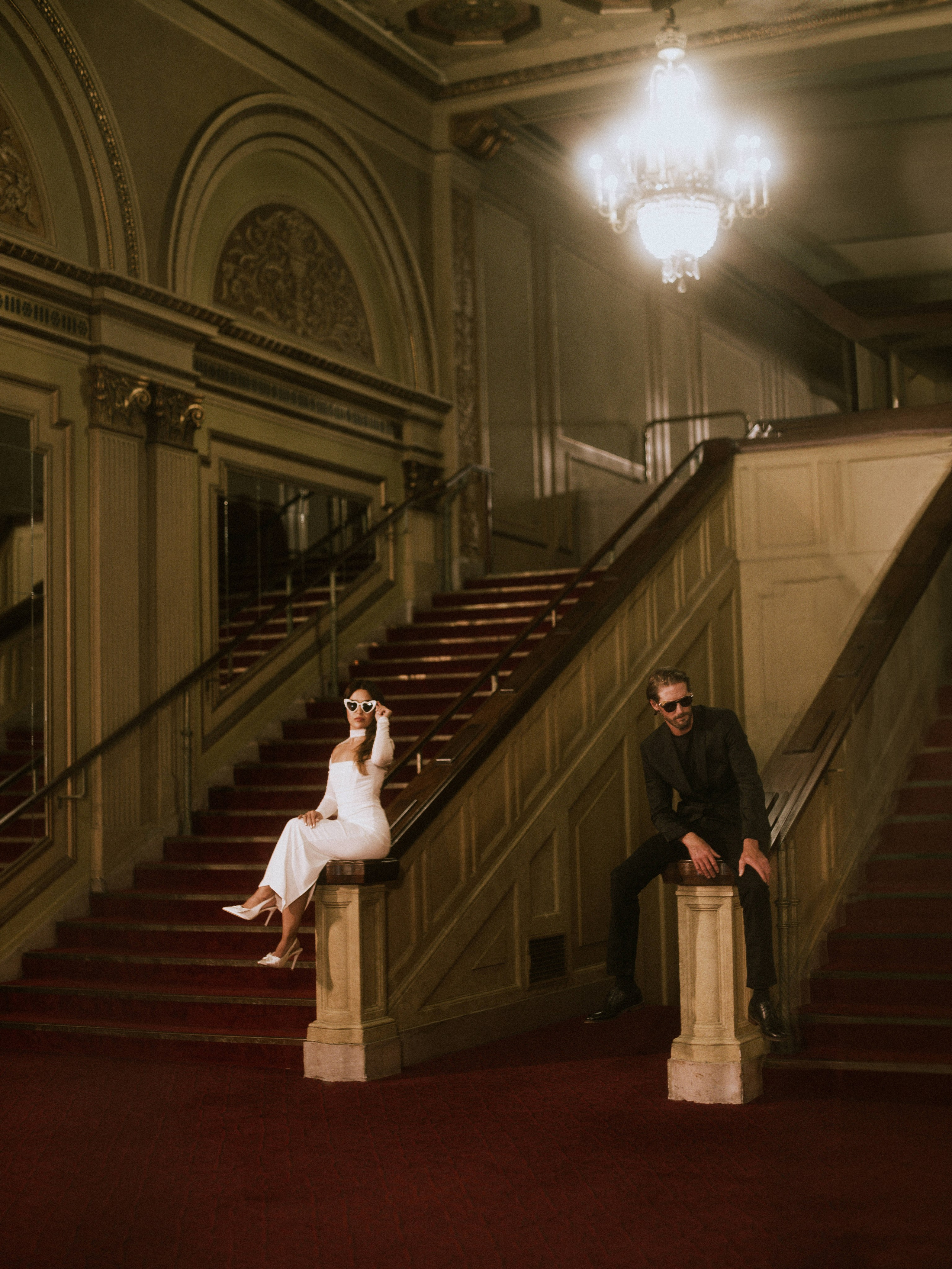 Orpheum Theatre Engagement Session | Vancouver Engagement Photographer
