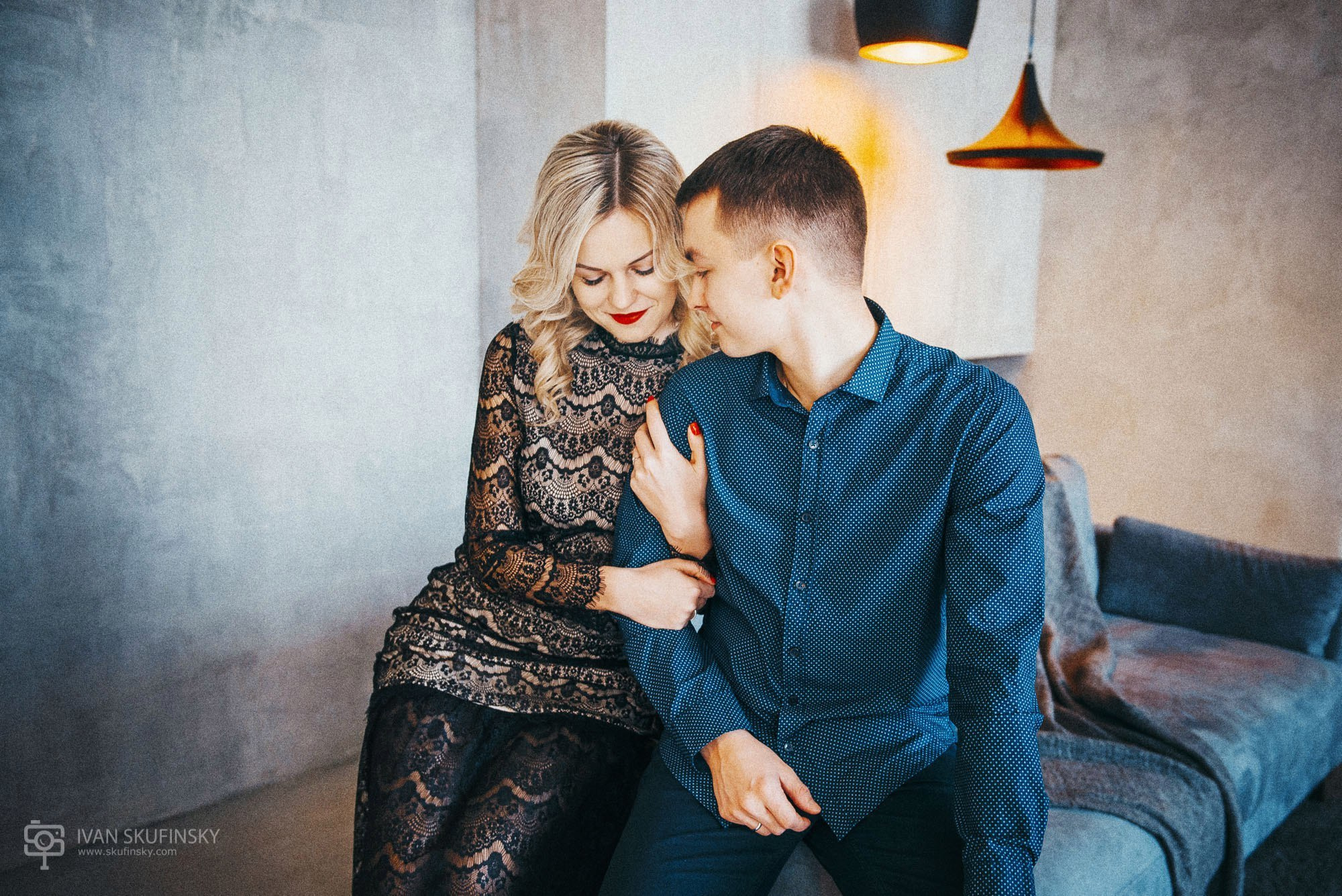 Фотосессия love story в студии. Ivan Skufinsky — wedding and family photographer in Vancouver