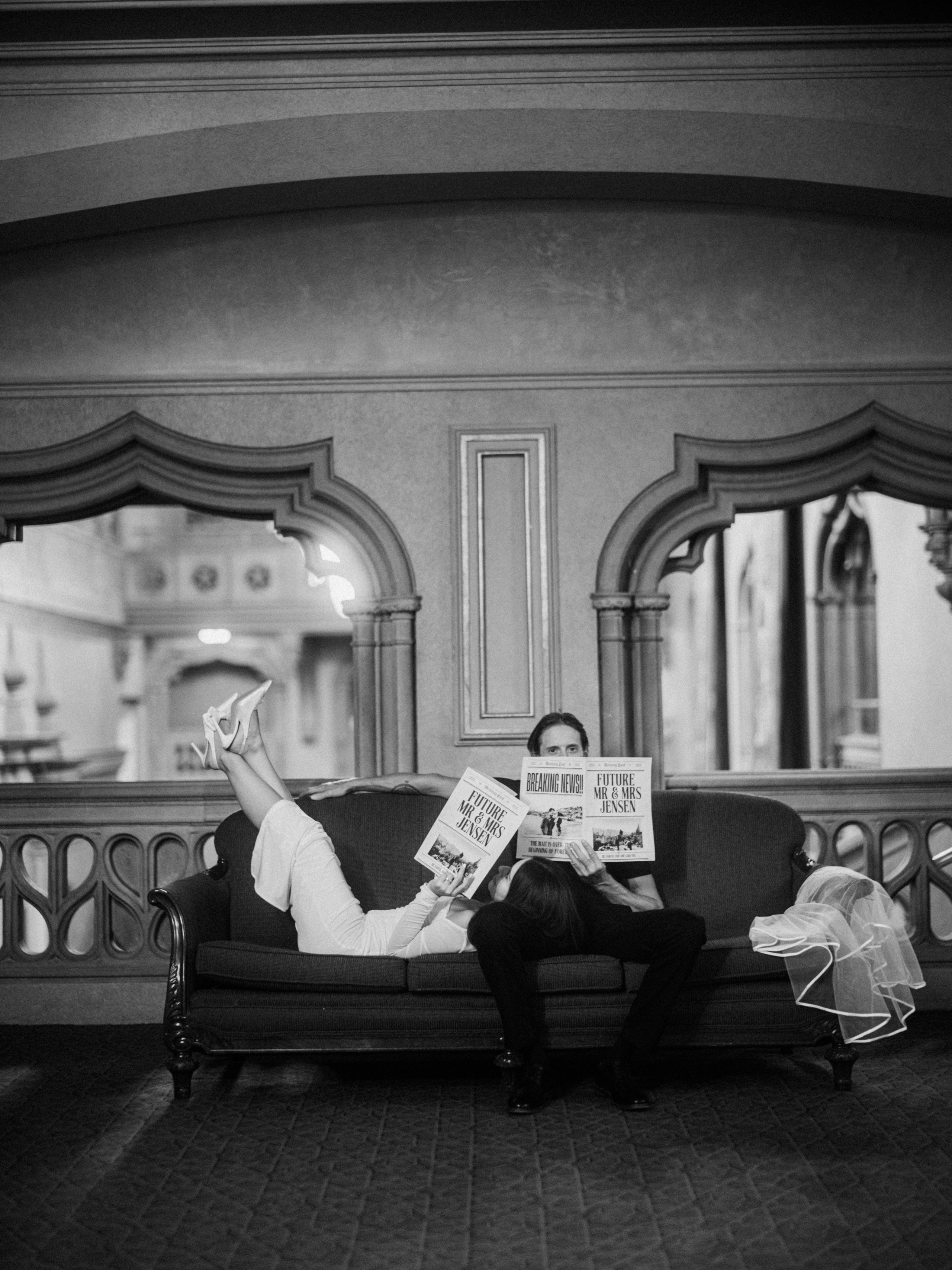 Orpheum Theatre Engagement Session | Vancouver Engagement Photographer