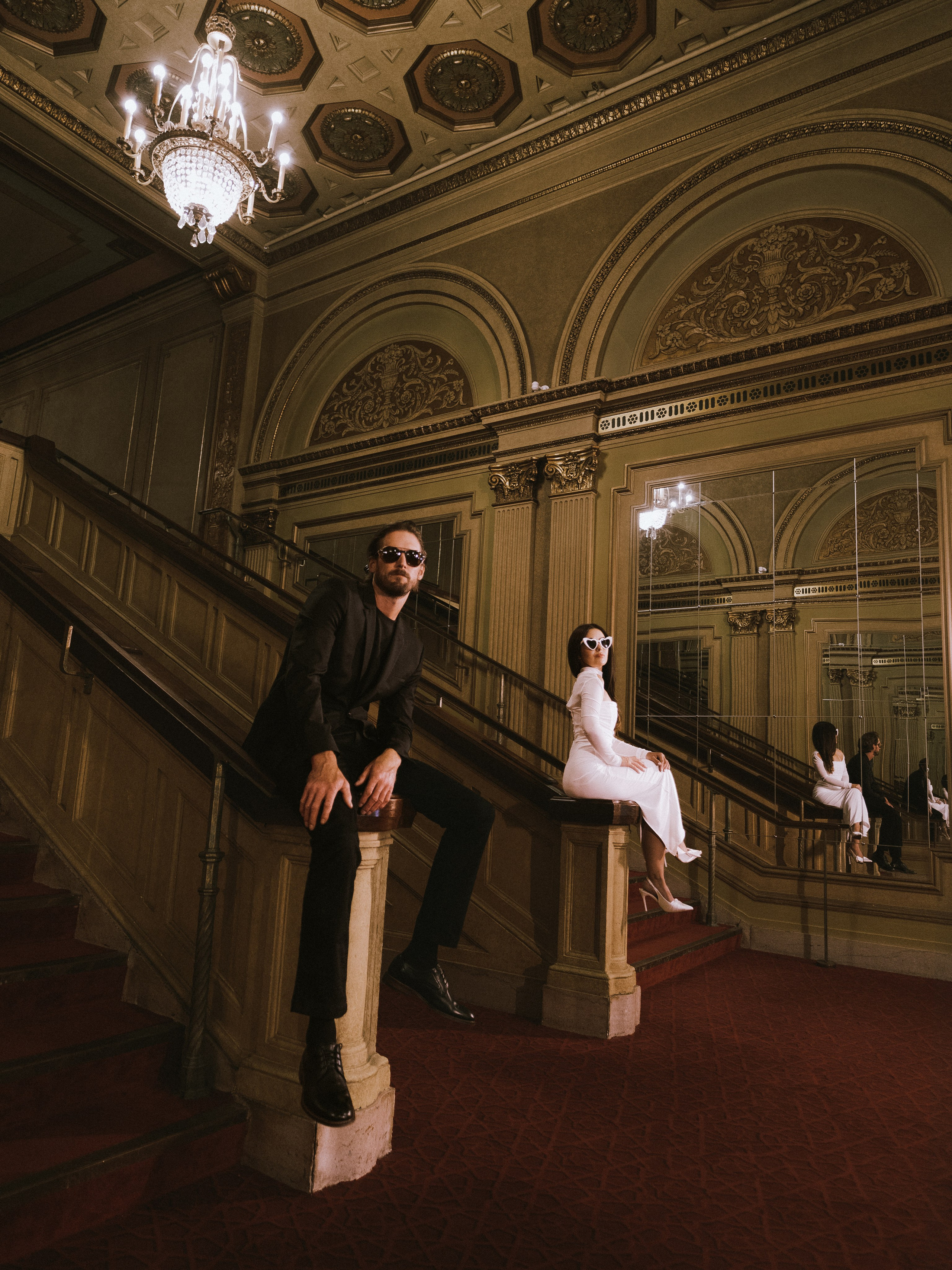 Orpheum Theatre Engagement Session | Vancouver Engagement Photographer