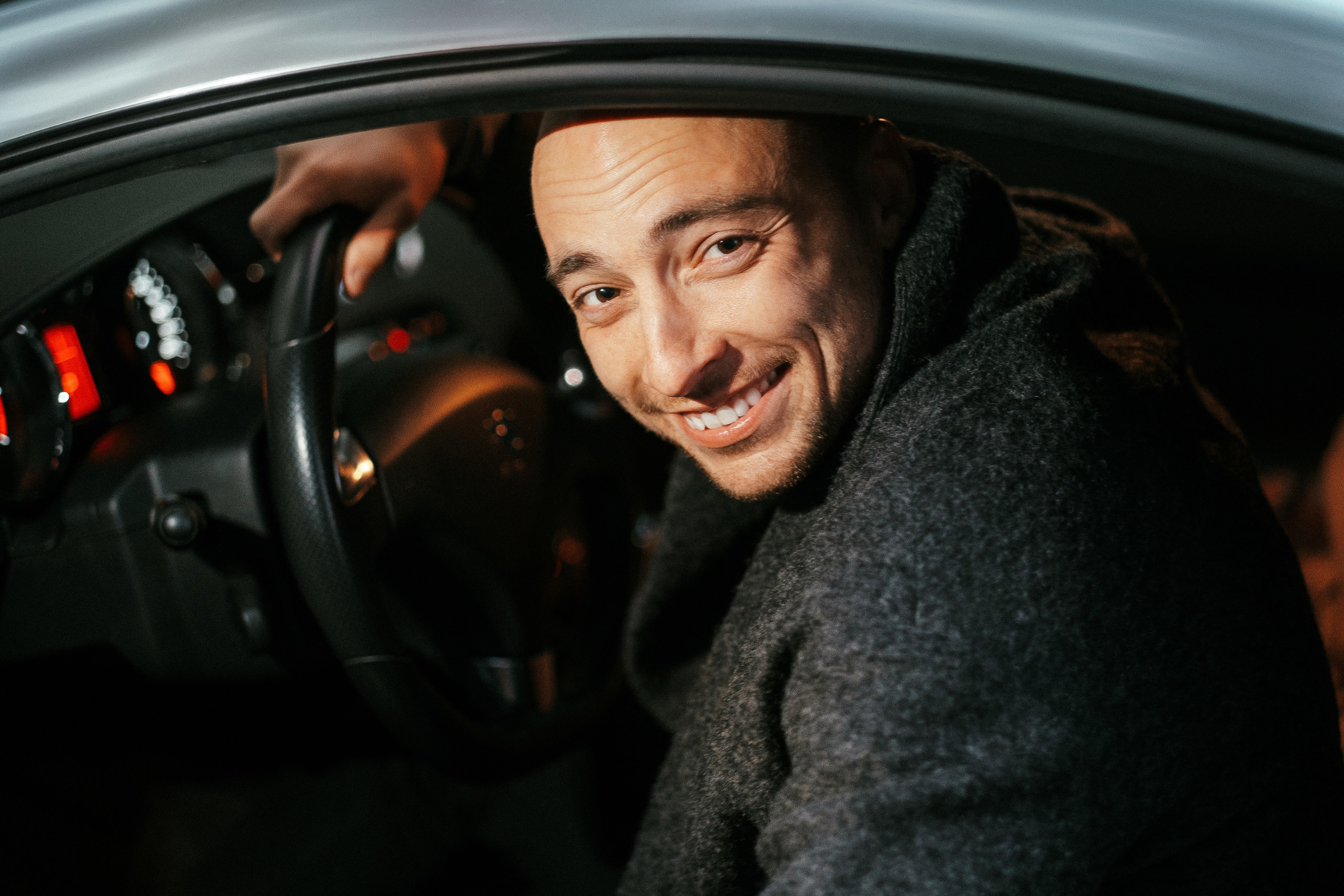 фотосессия в машине