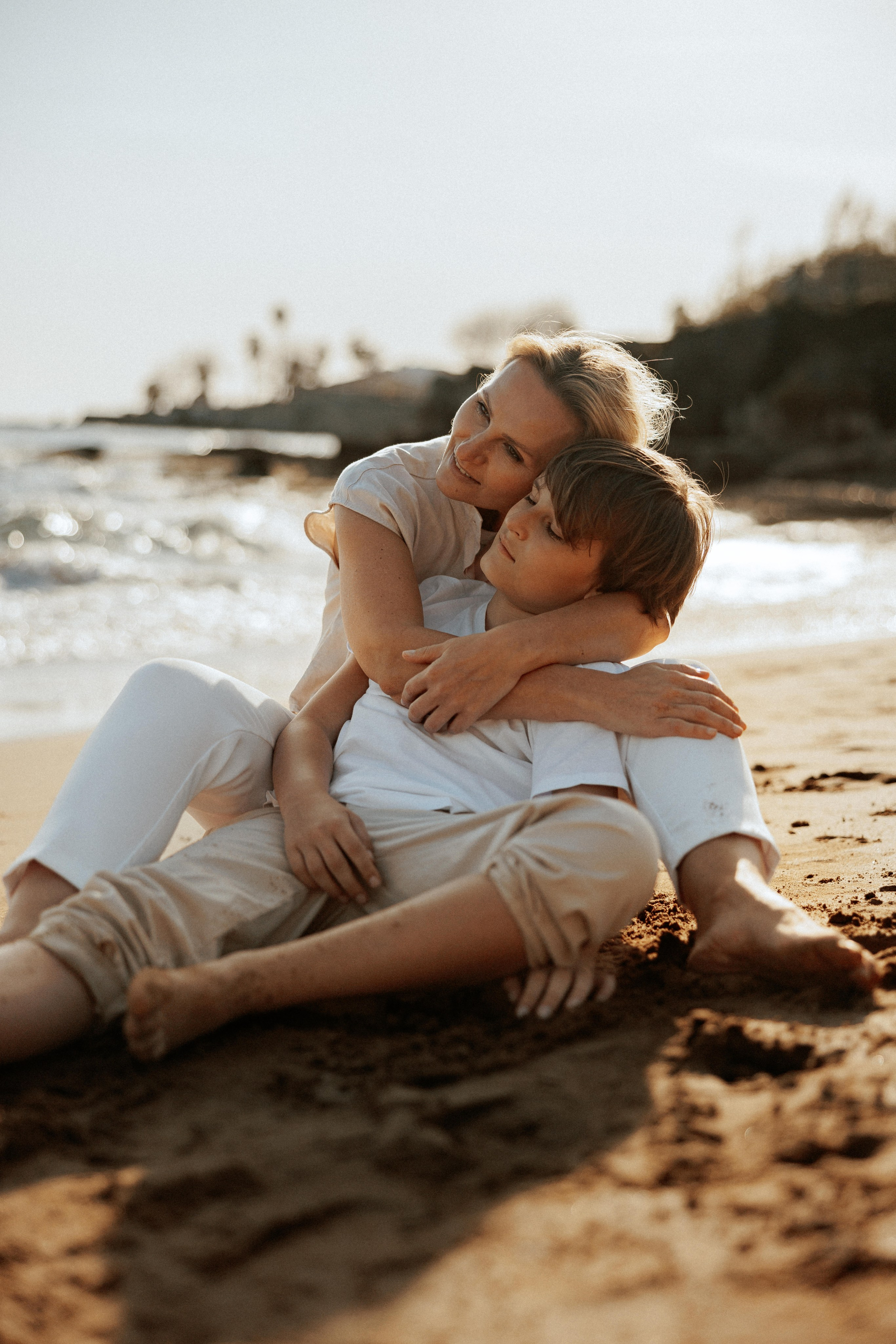 Family photo session on the beach in Vancouver BC Сanada. Twins. Ivan Skufinsky — wedding and family photographer in Vancouver