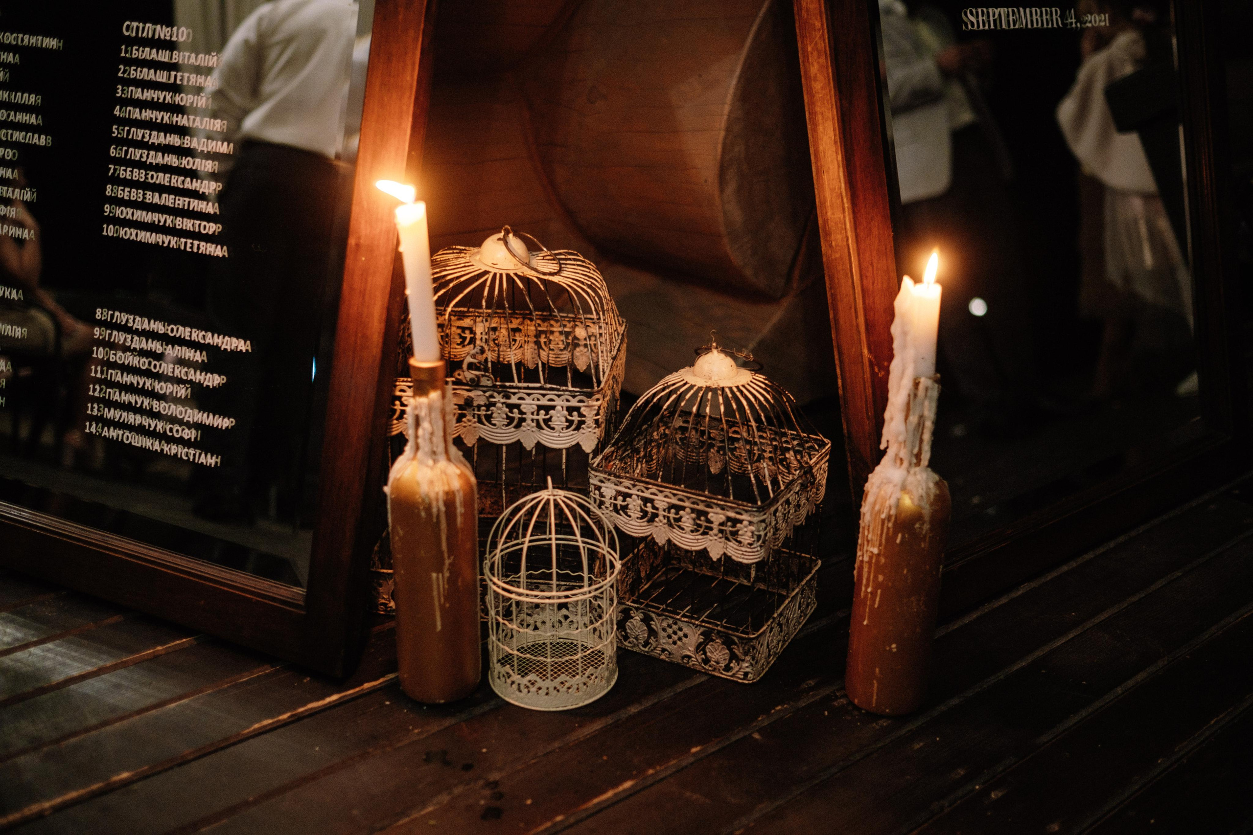 свадебный вечерний декор