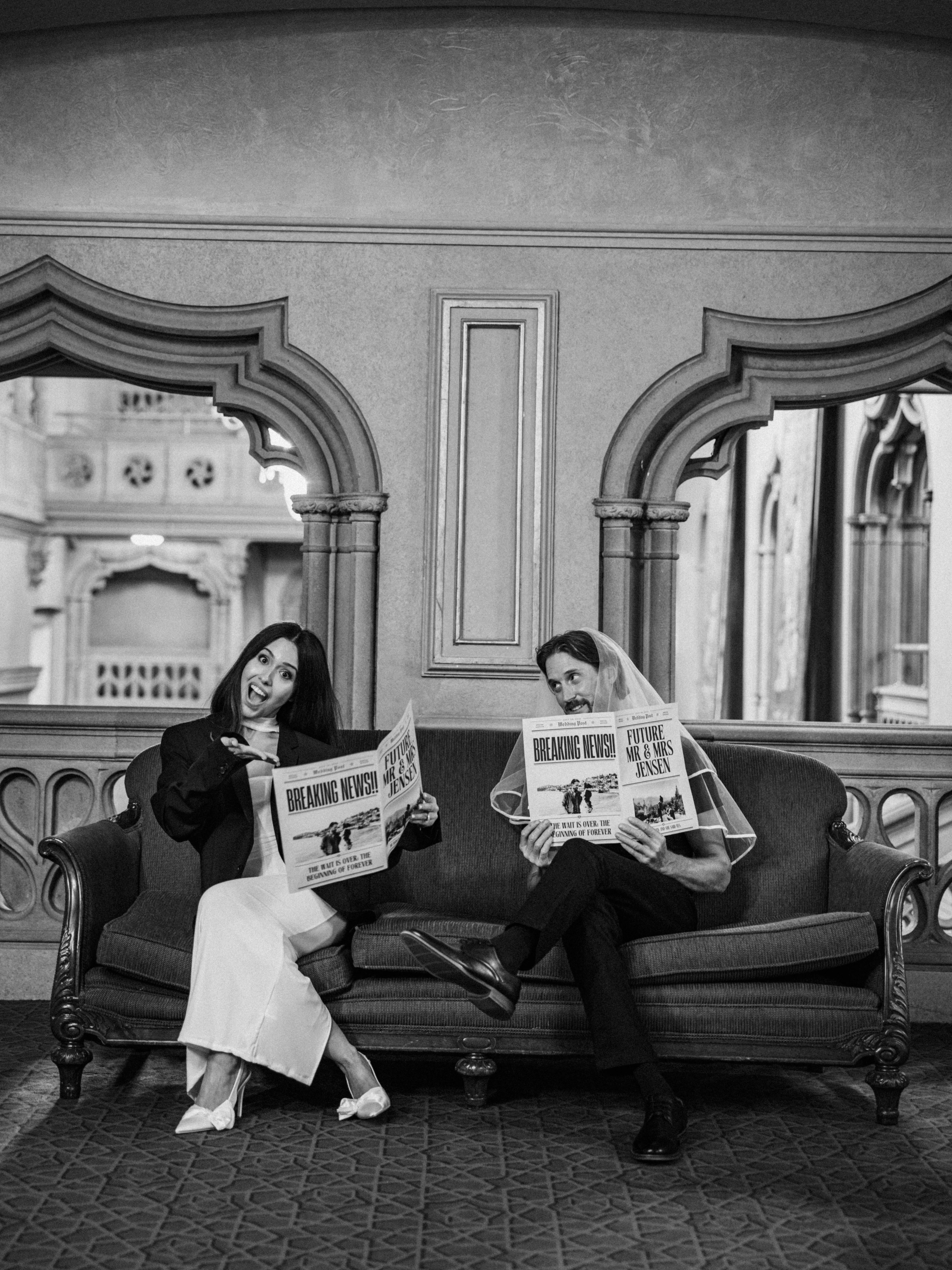 Orpheum Theatre Engagement Session | Vancouver Engagement Photographer