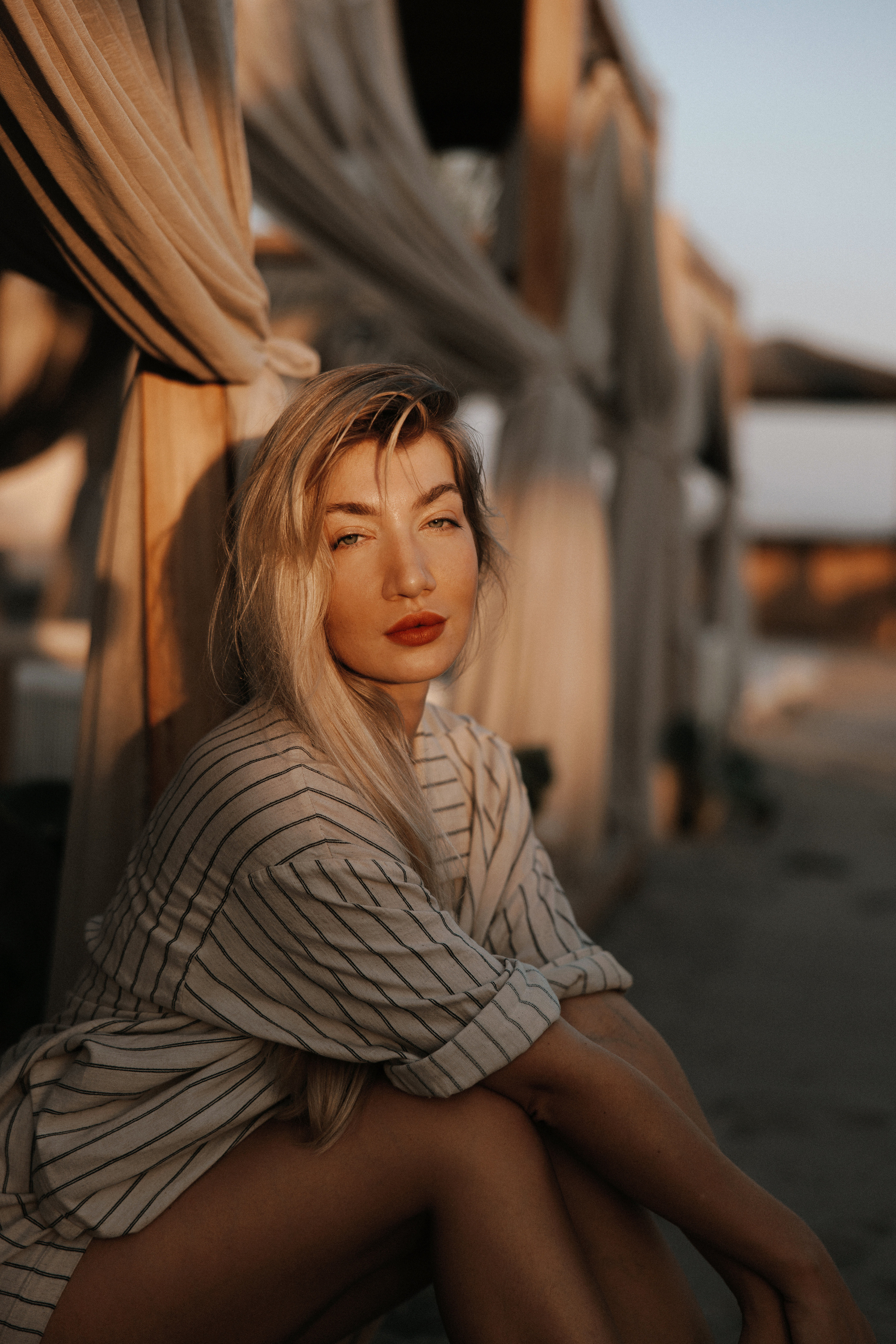 Masha Zhuuuk. Sunset Sea. Ivan Skufinsky — wedding and family photographer in Vancouver