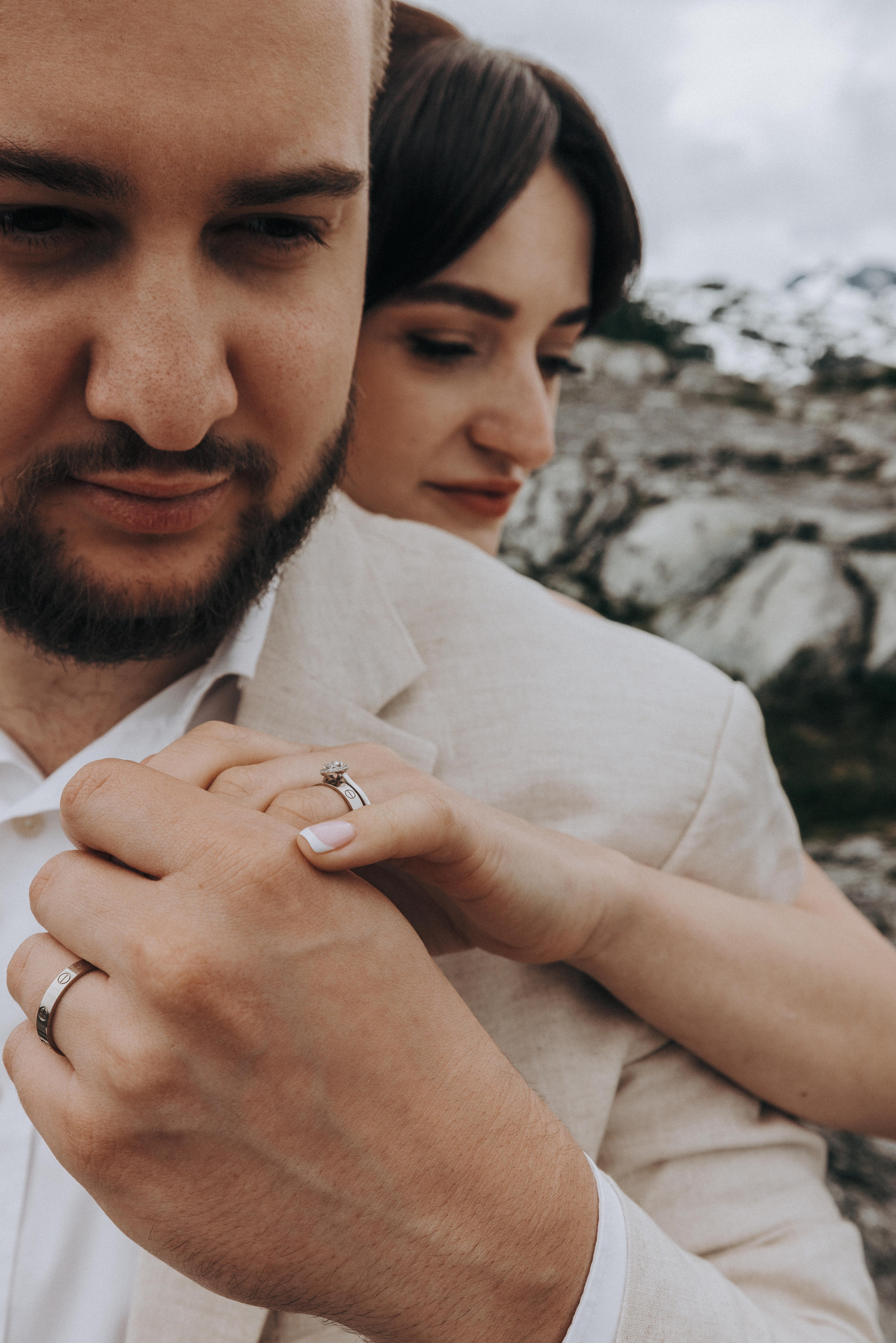 Sky-High Love: Stunning Vancouver Mountain Wedding Shoot by Helicopter. Ivan Skufinsky — wedding and family photographer in Vancouver