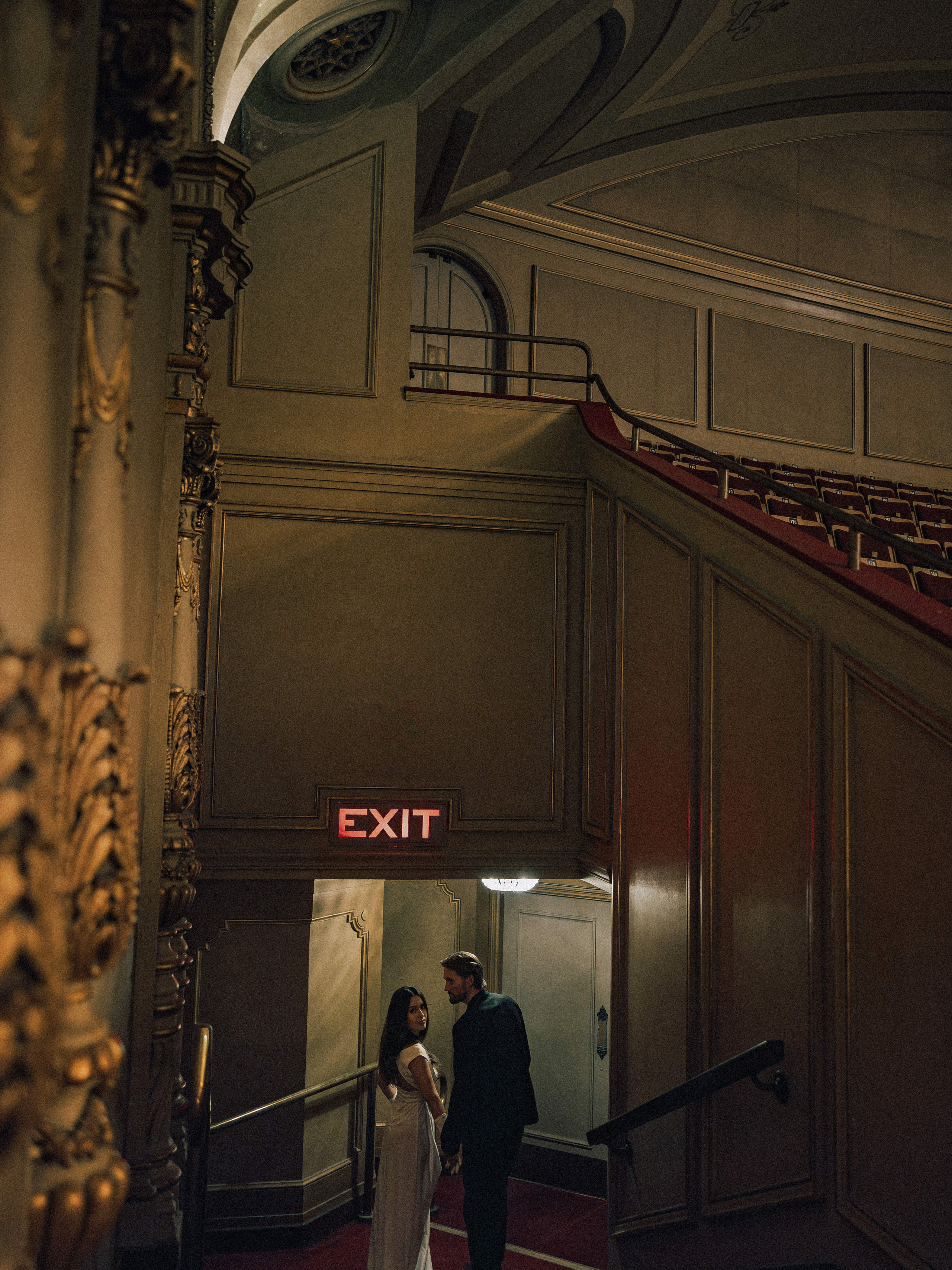 Orpheum Theatre Engagement Session | Vancouver Engagement Photographer