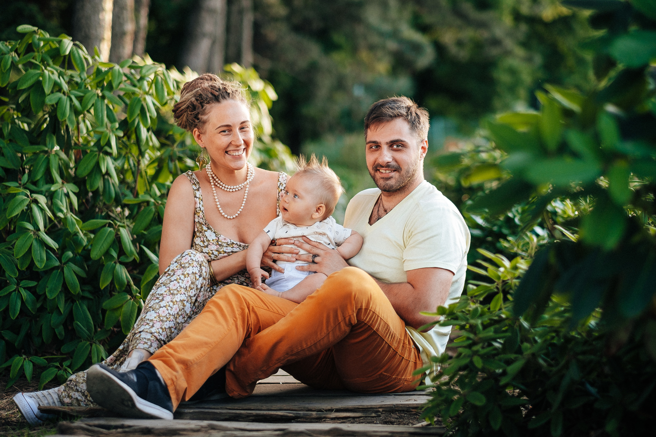 семейная фотосессия ботсад