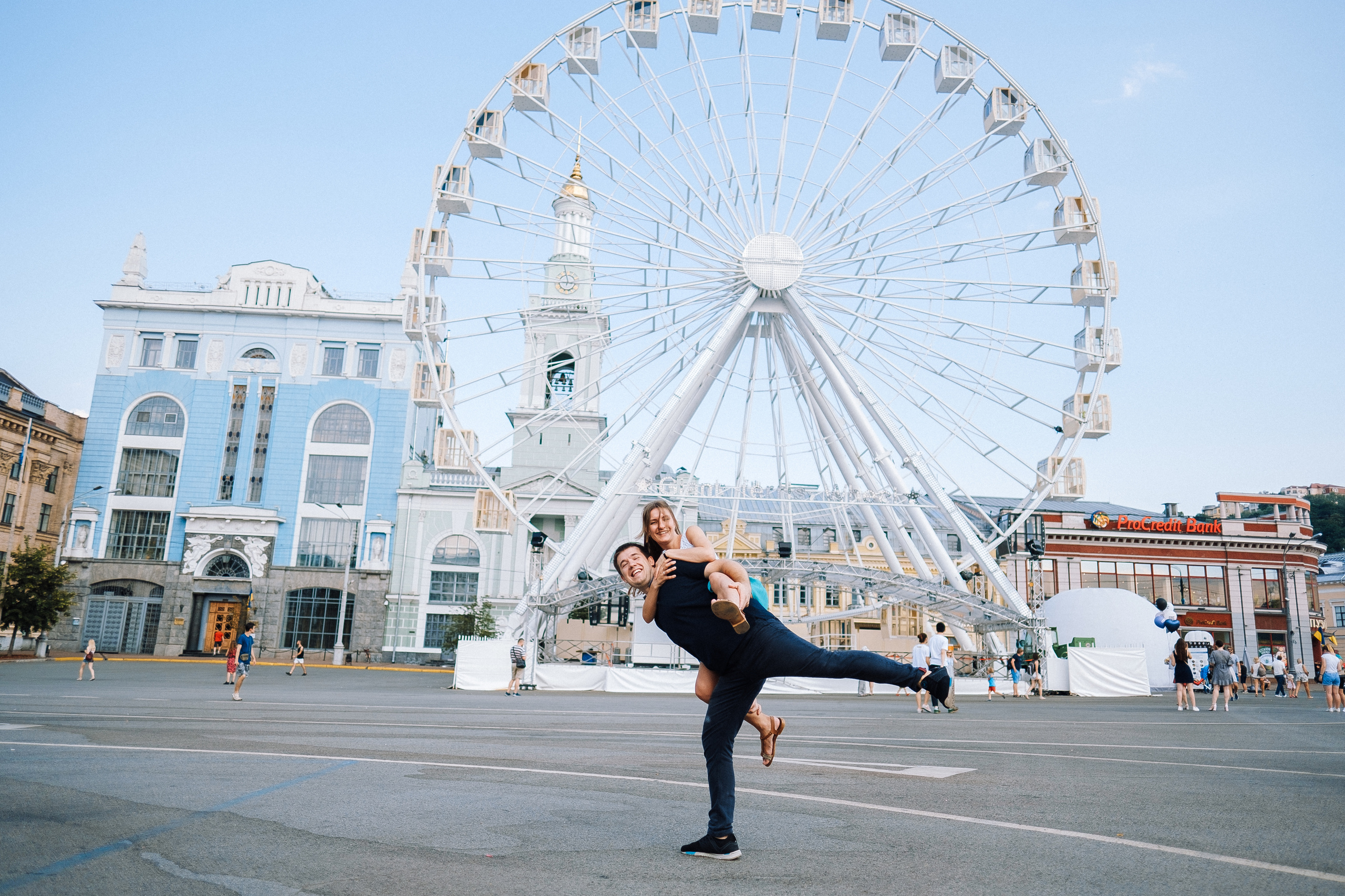 LoveStory Kiev Raman+Alexandra. Ivan Skufinsky — wedding and family photographer in Vancouver